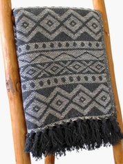 Boho Filt Grey Geometric