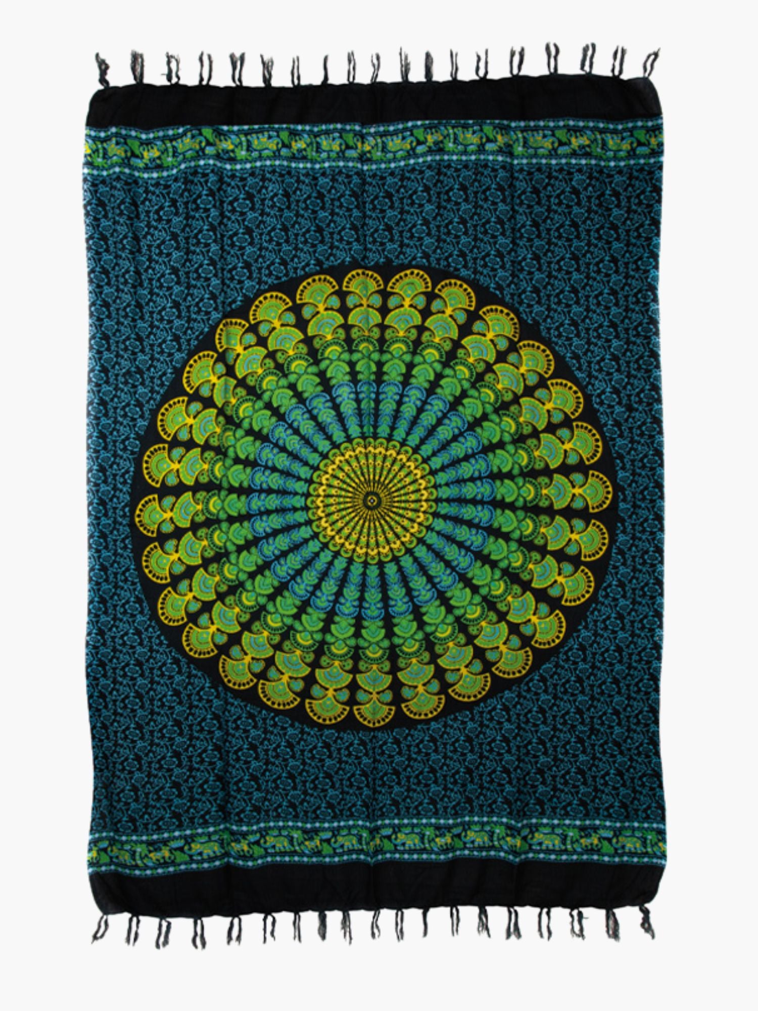 Sarong Bali Green & Blue