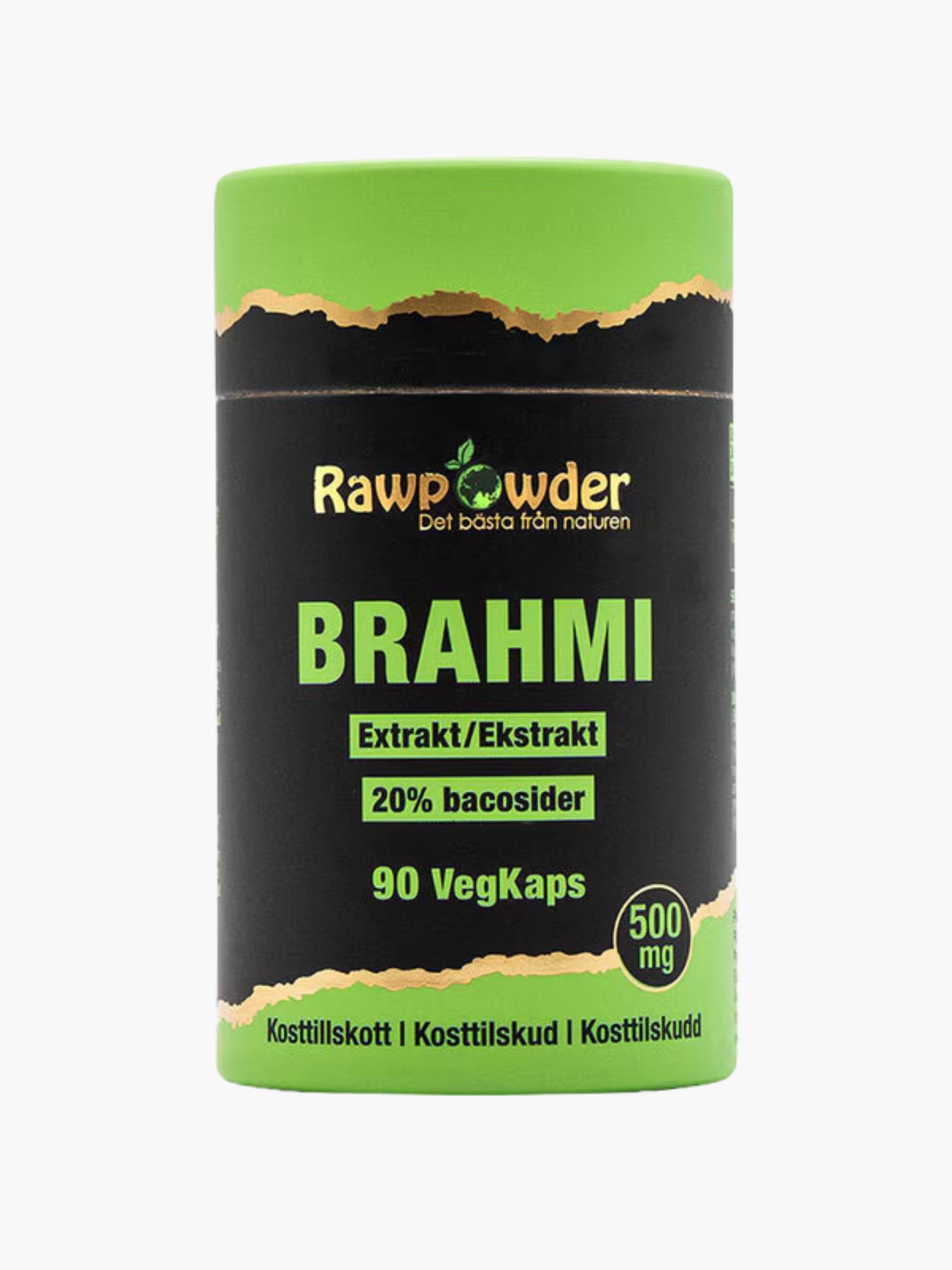 Brahmi Extrakt 500mg 90 kapslar Rawpowder