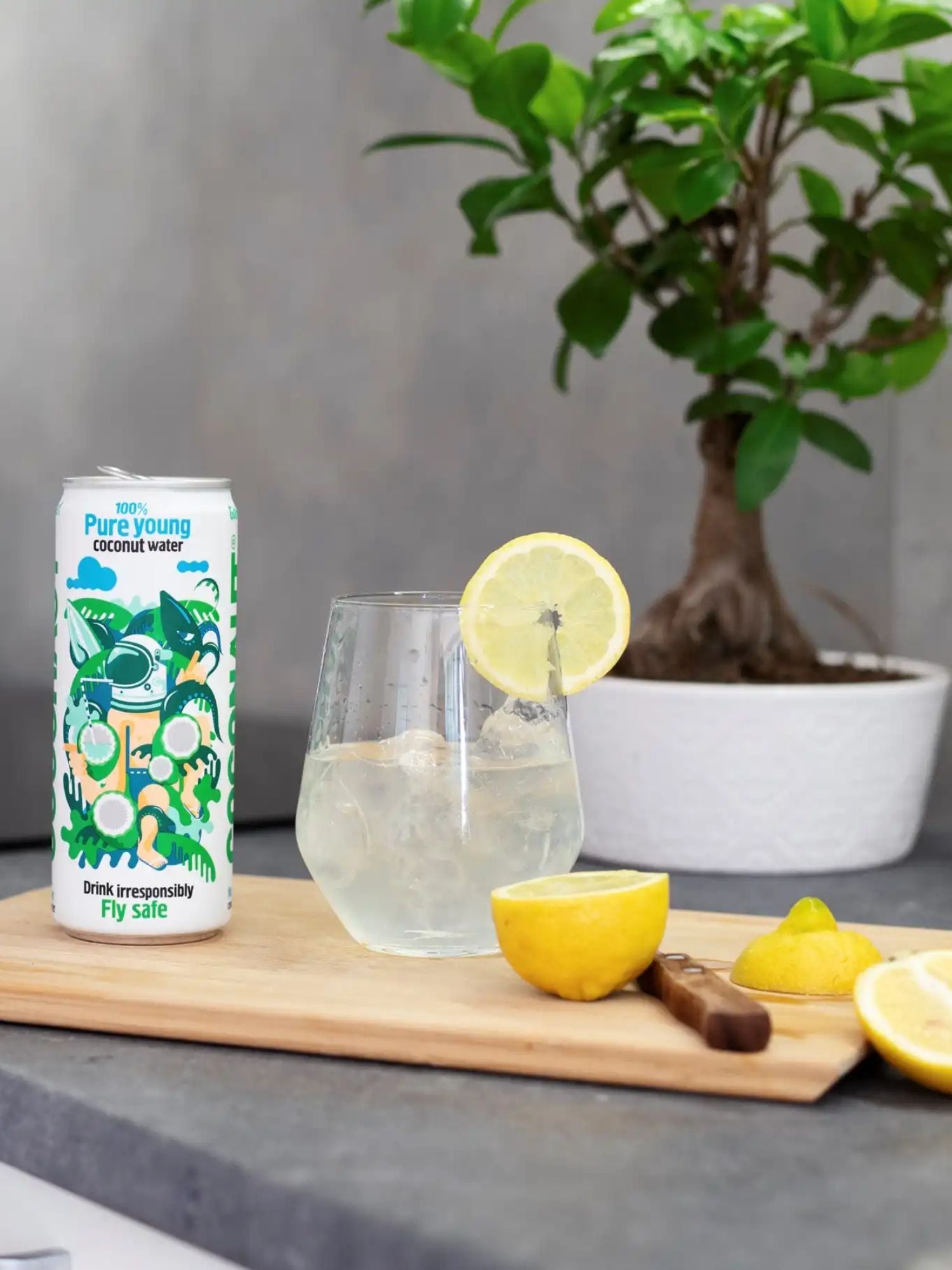 Coconaut Pure Young Coconut Water Sparkling 320 ml