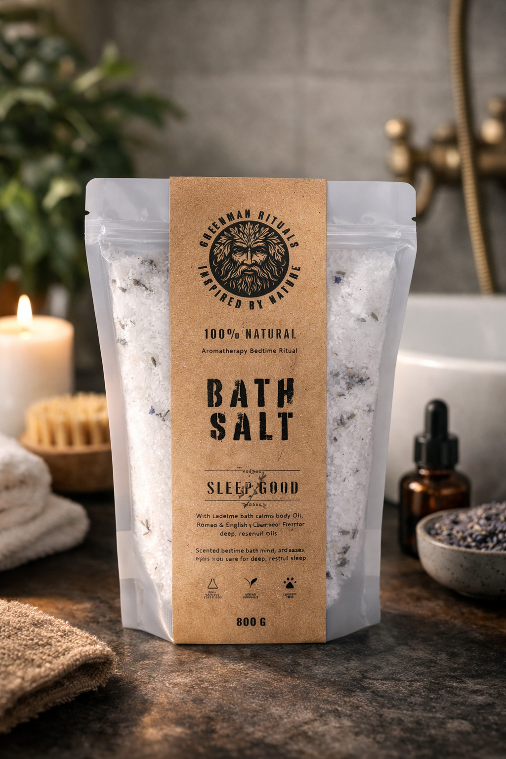 Greenman Rituals Sleep Good Lavender Epsom Badsalt
