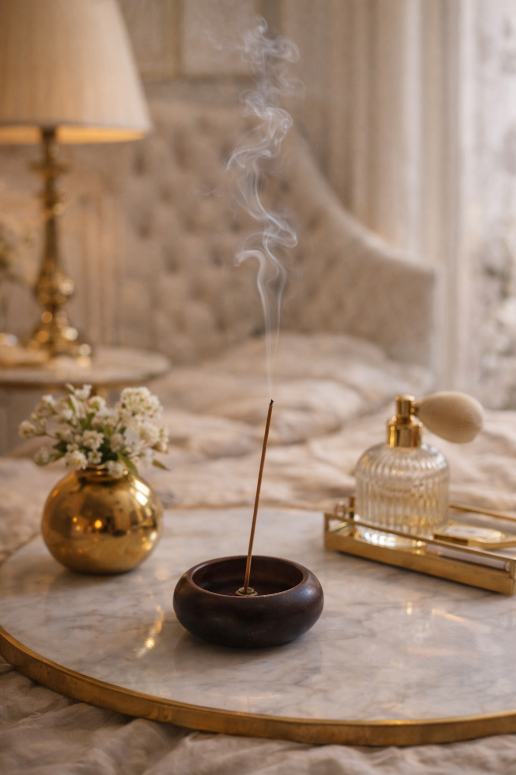 Buddha Sandalwood incense holder