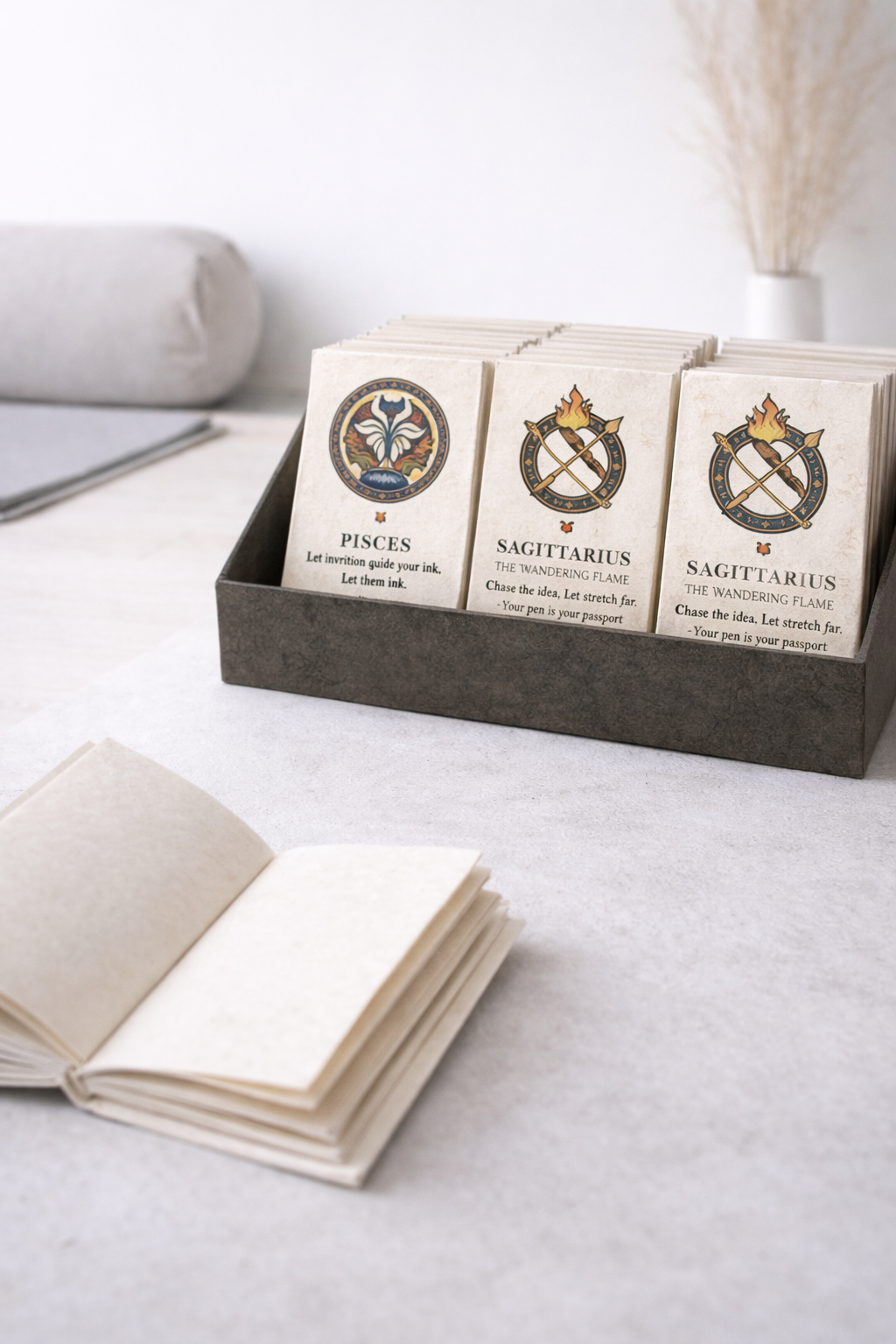 Lokta Stjärntecken Anteckningsbok