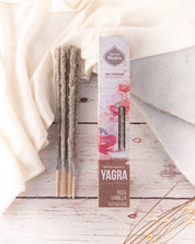 Yagra, Rose &amp; Vanilla incense Sagrada Madre