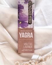 Yagra, Violet &amp; Lavender incense Sagrada Madre