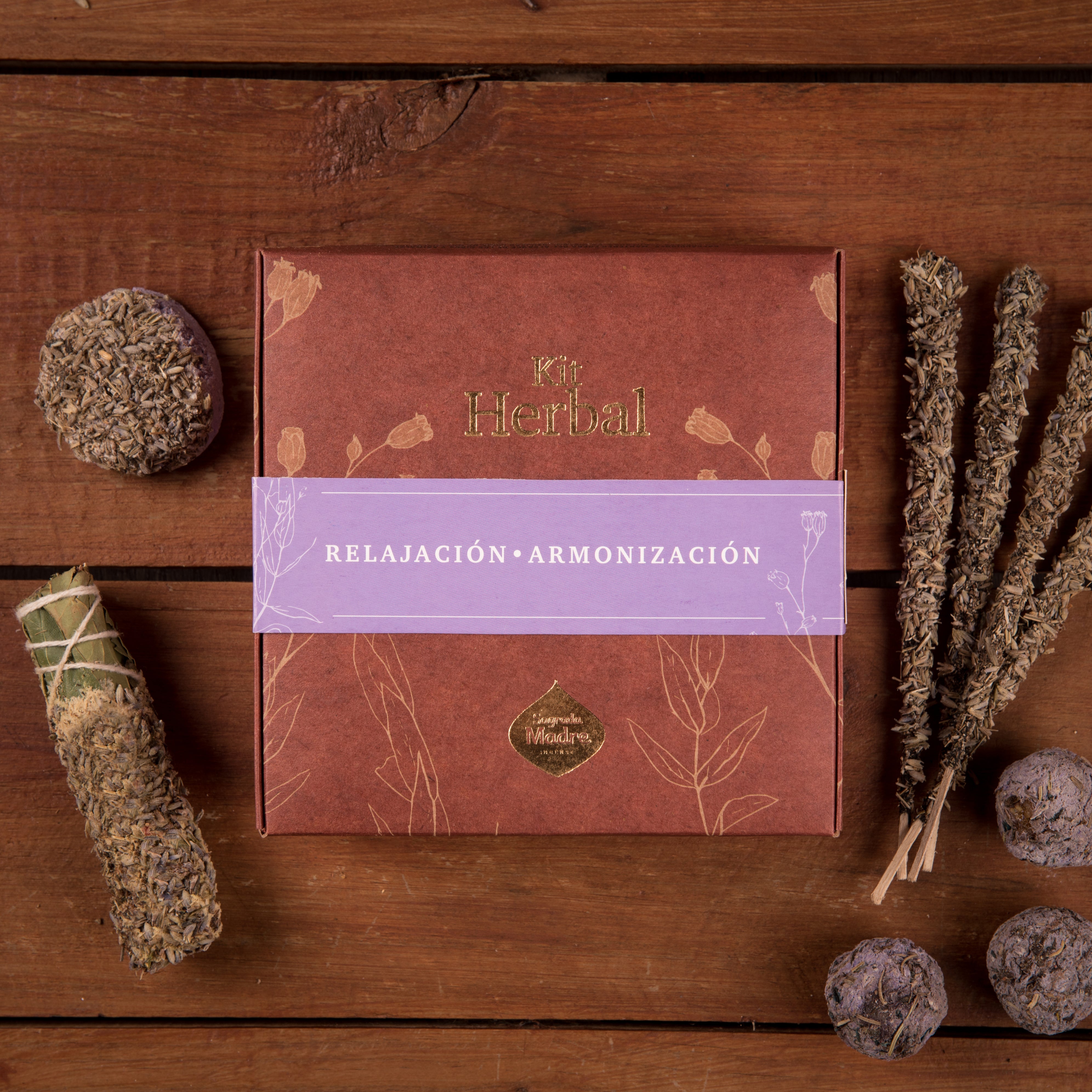 Herbal Relaxing & Harmony Kit Sagrada Madre