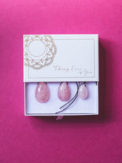 Rose Quartz Yoni Collection Set