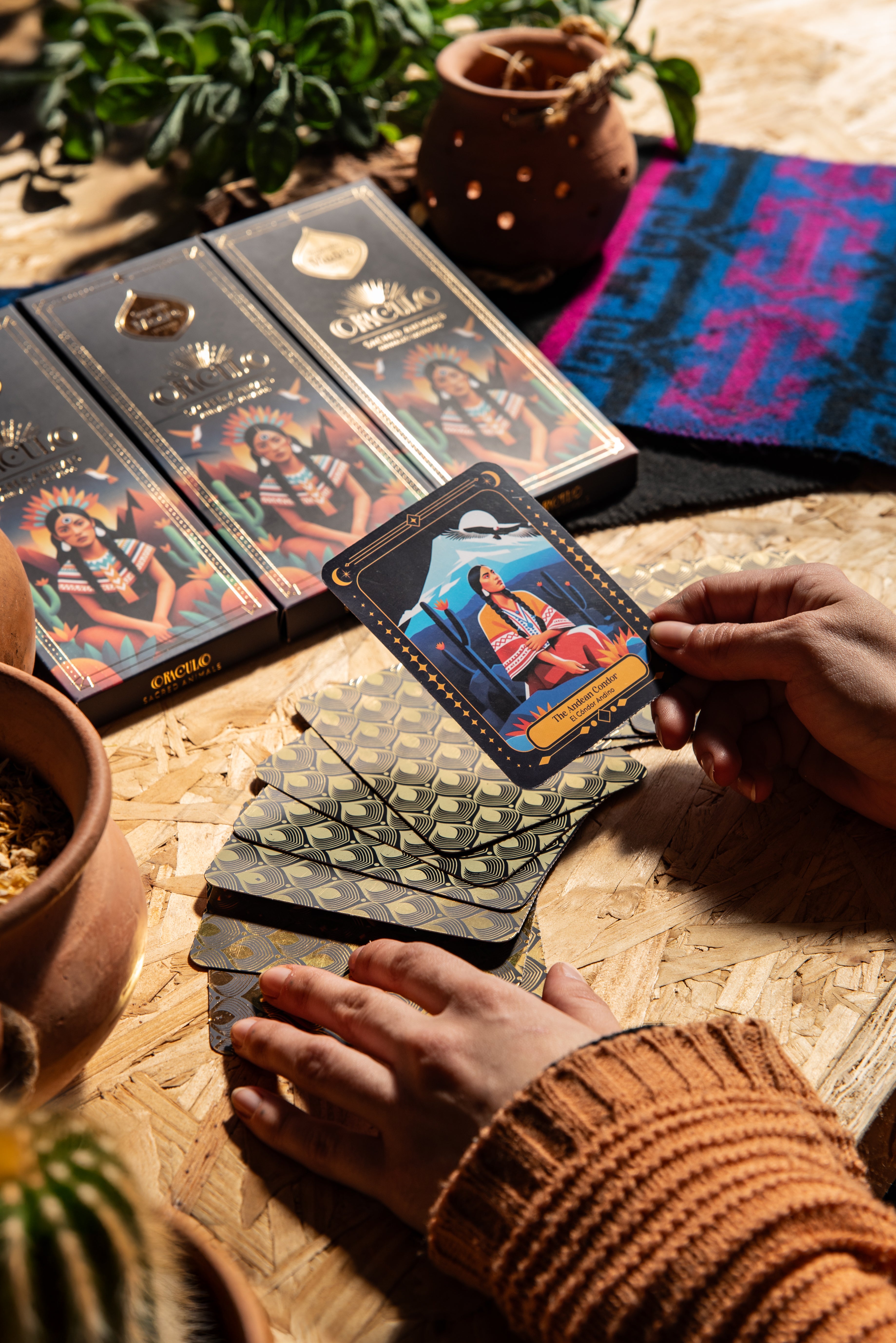 Oracle Sacred Animals Rökelse Sagrada Madre