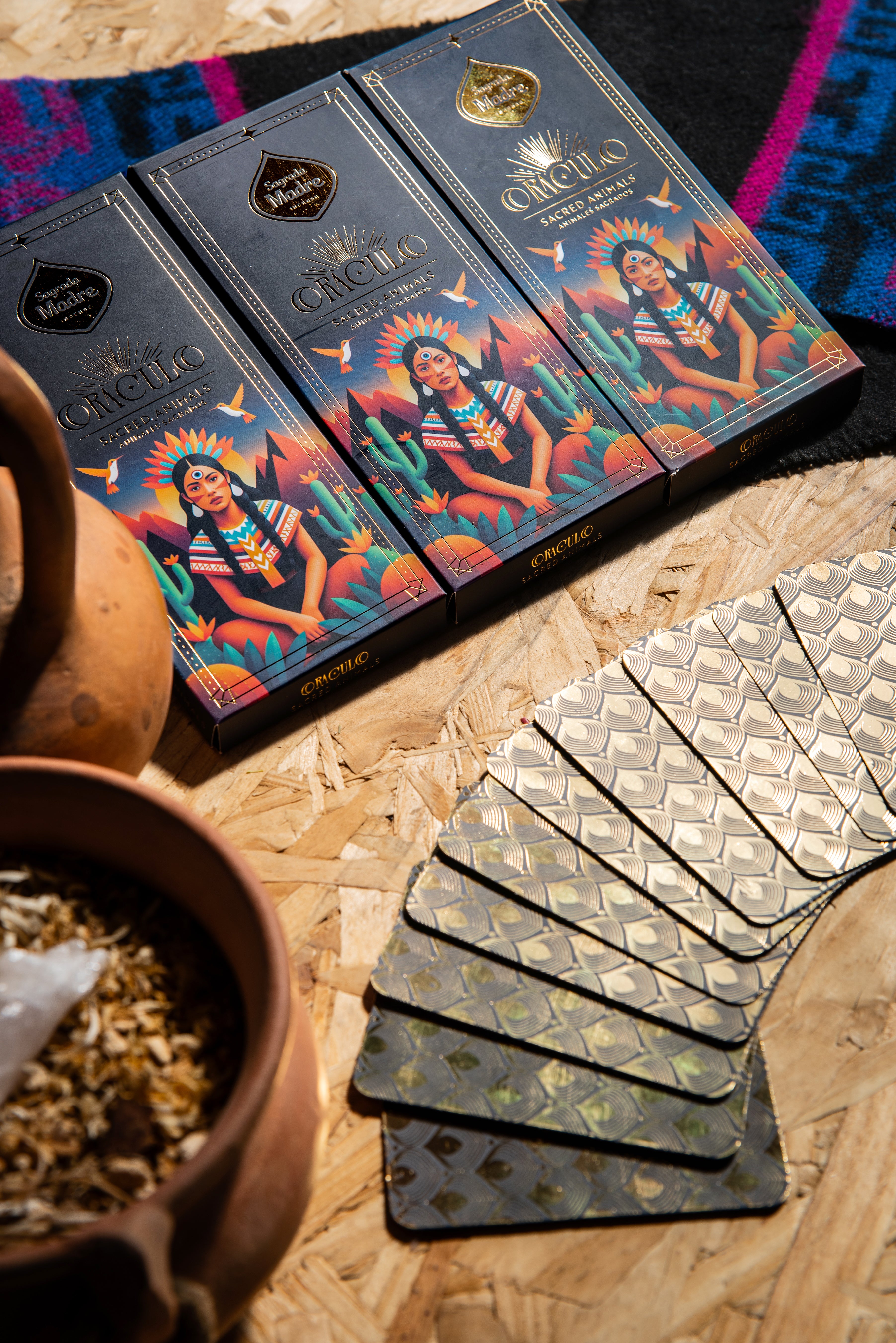 Oracle Sacred Animals Rökelse Sagrada Madre