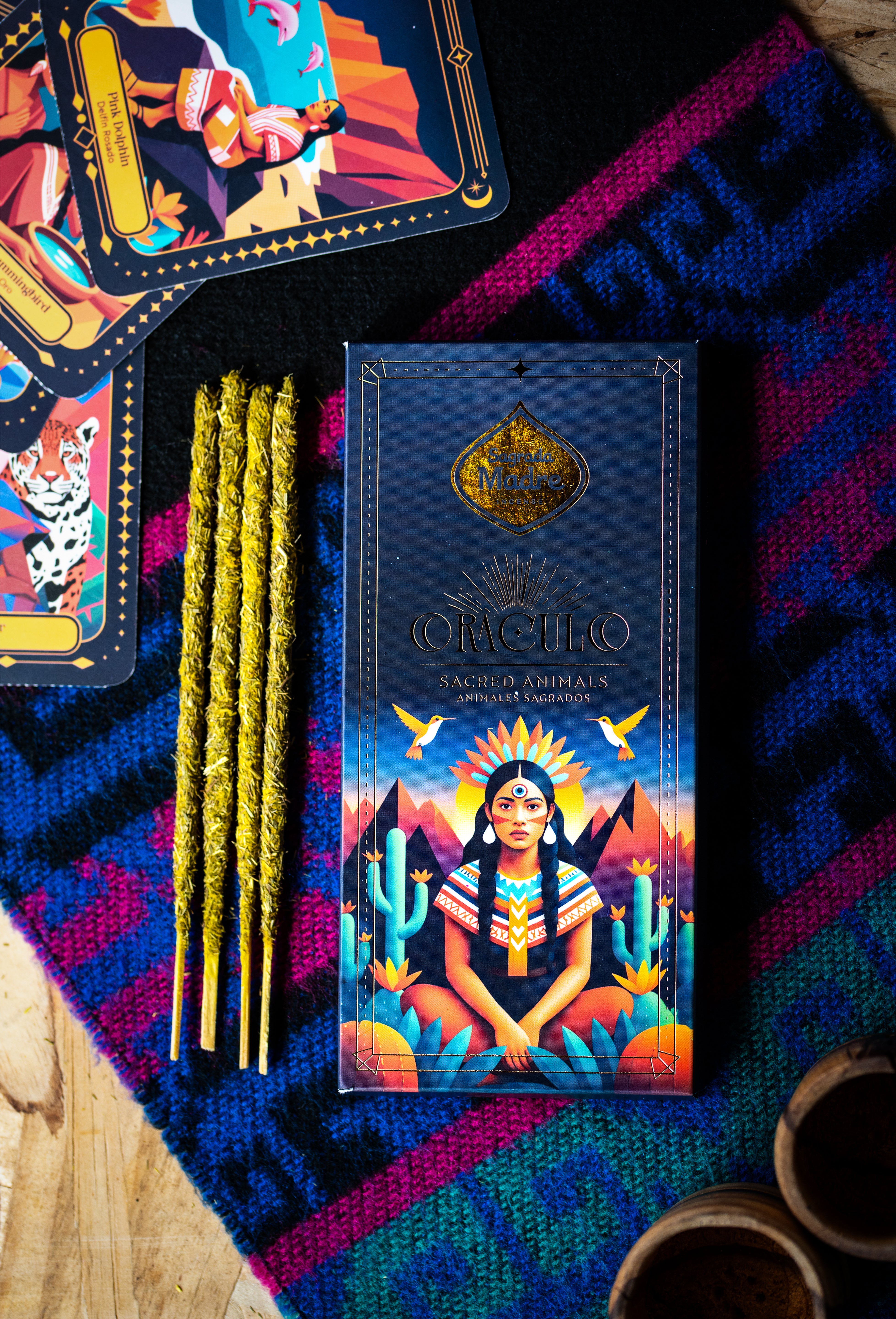 Oracle Sacred Animals Rökelse Sagrada Madre