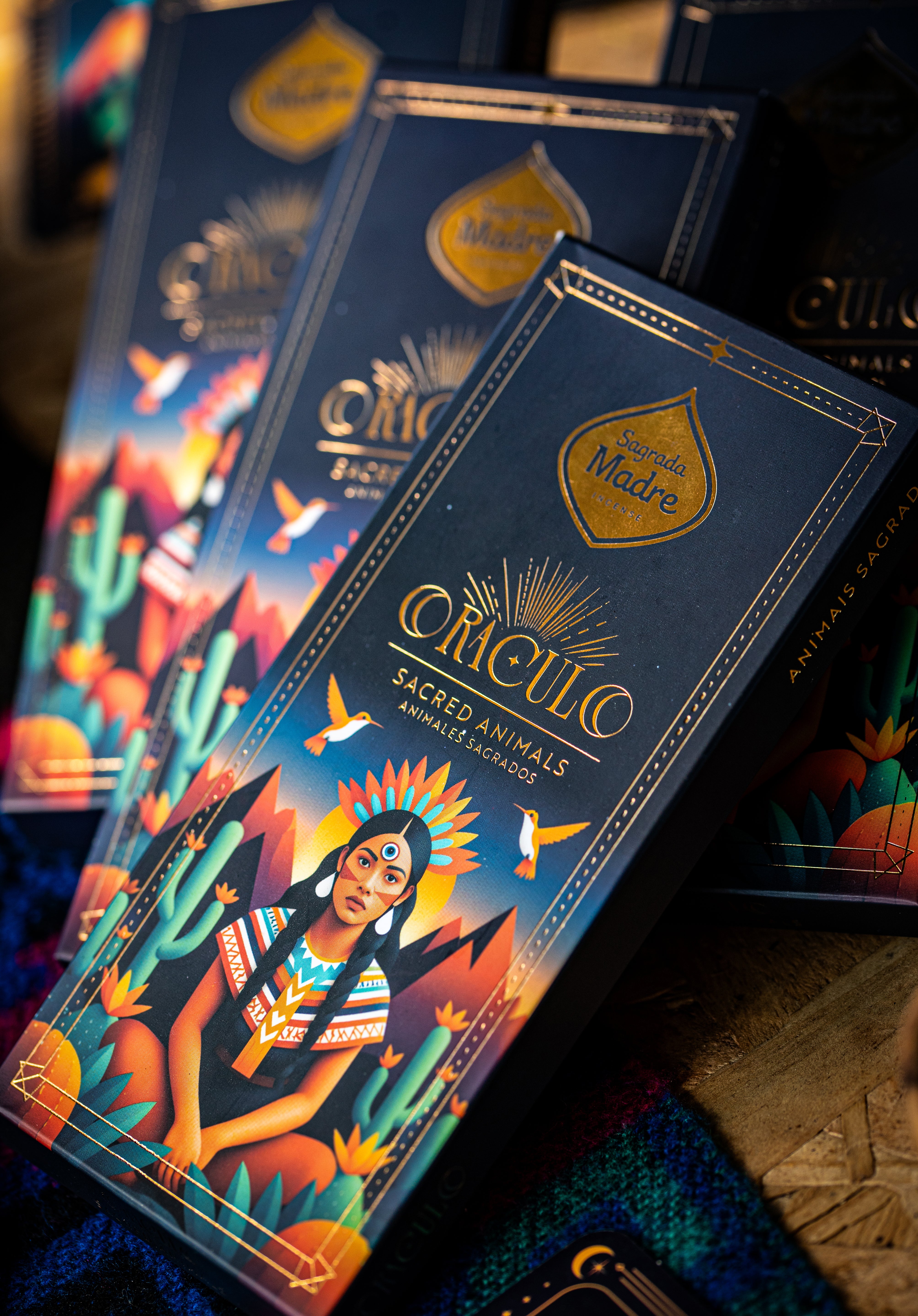 Oracle Sacred Animals Rökelse Sagrada Madre