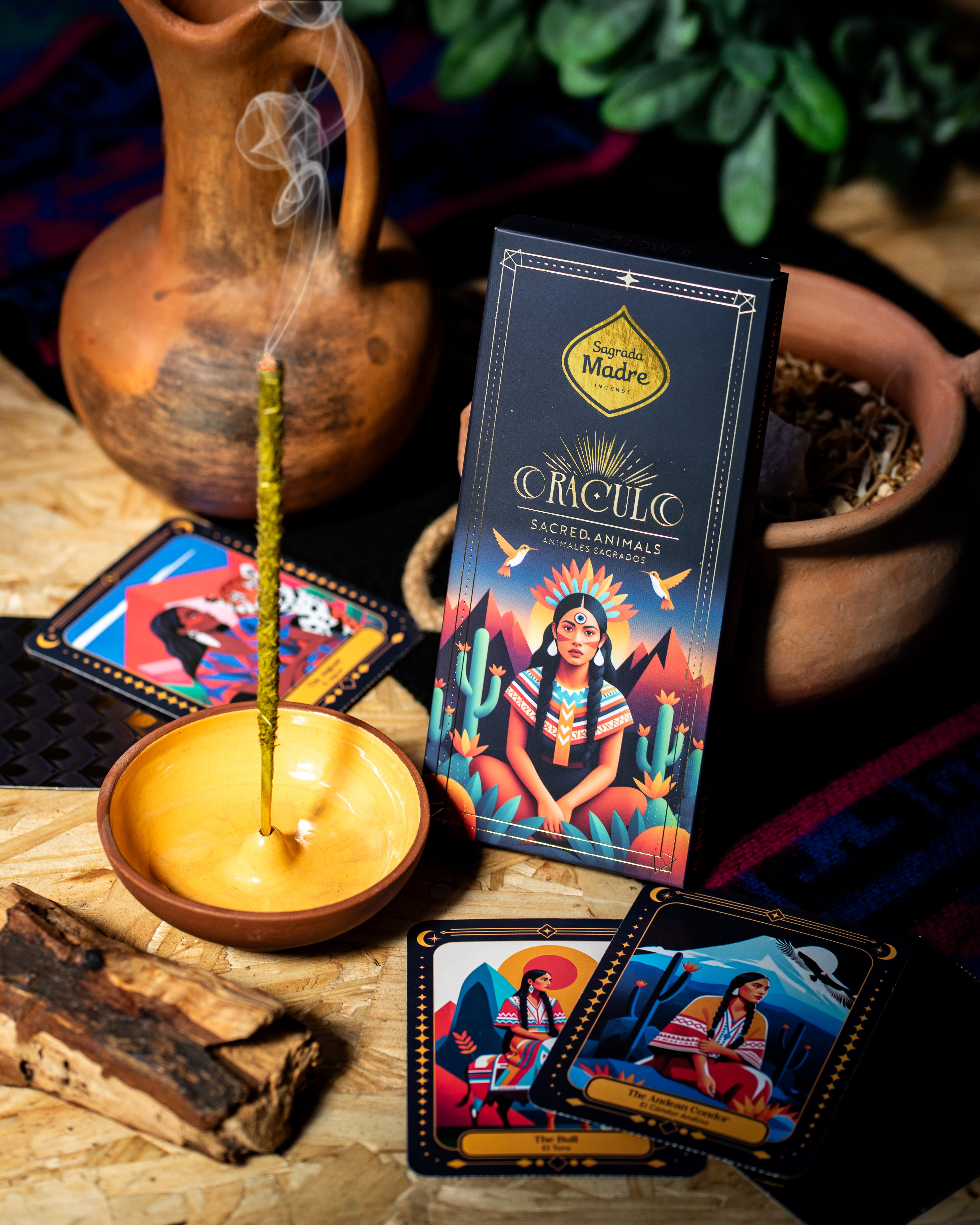 Oracle Sacred Animals Rökelse Sagrada Madre