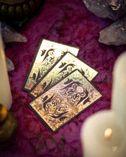 Tarot Marsella Pink Pepper & Frankincense rökelse Sagrada Madre