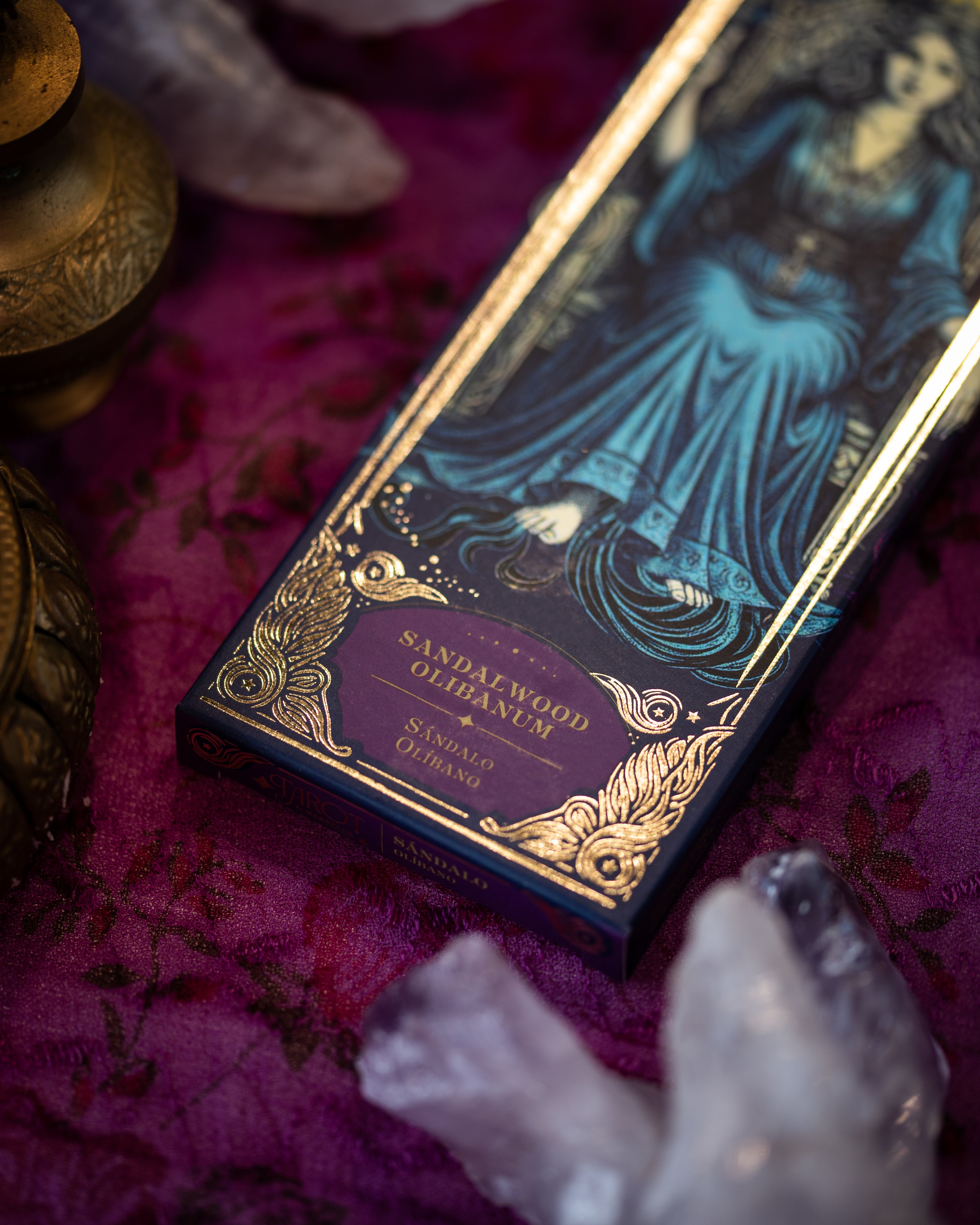 Tarot Marsella Sandelträ & Frankincense rökelse Sagrada Madre