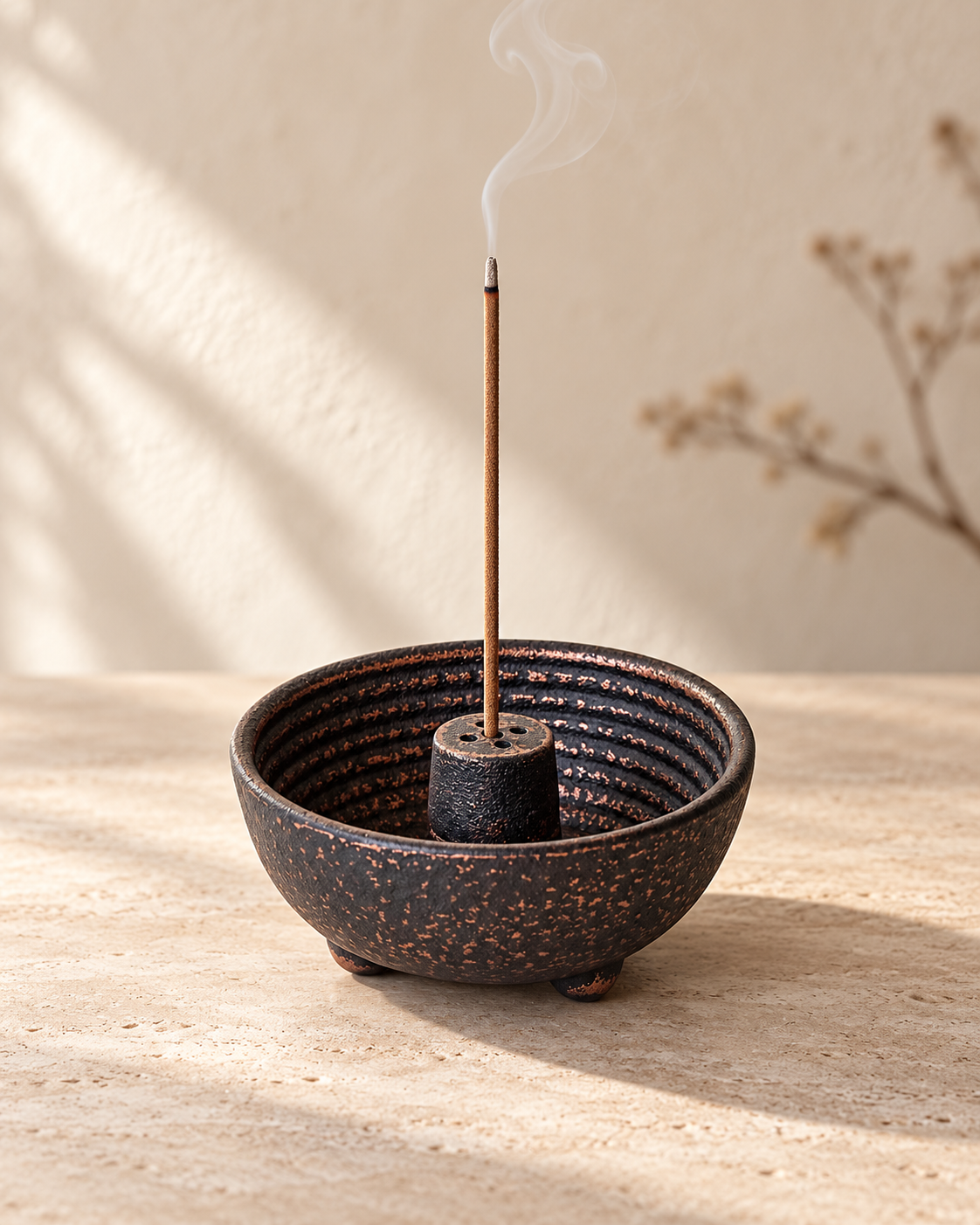 Aromandise Rökelsehållare i Gjutjärn