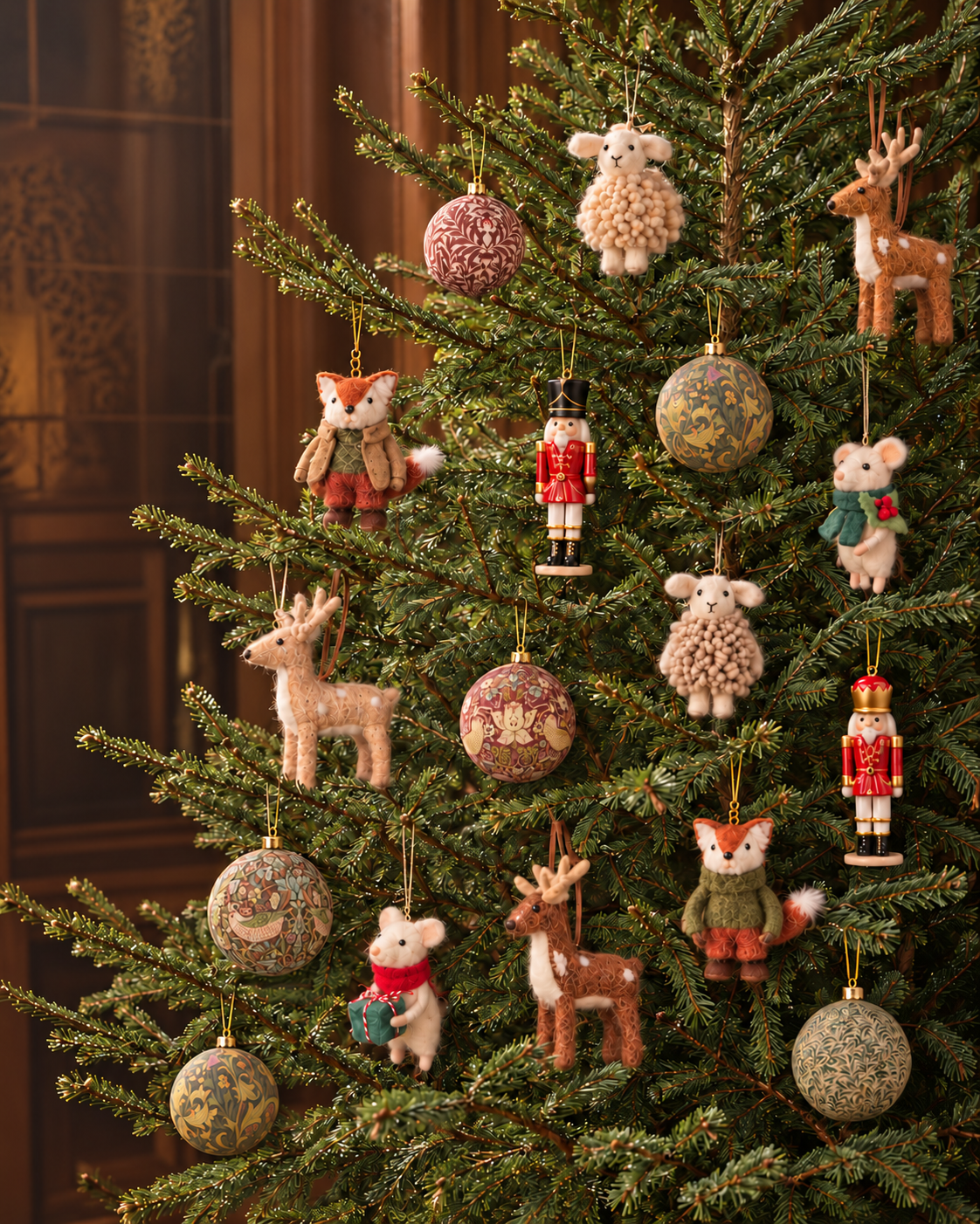 Julgransdekoration Hjort – 11 cm