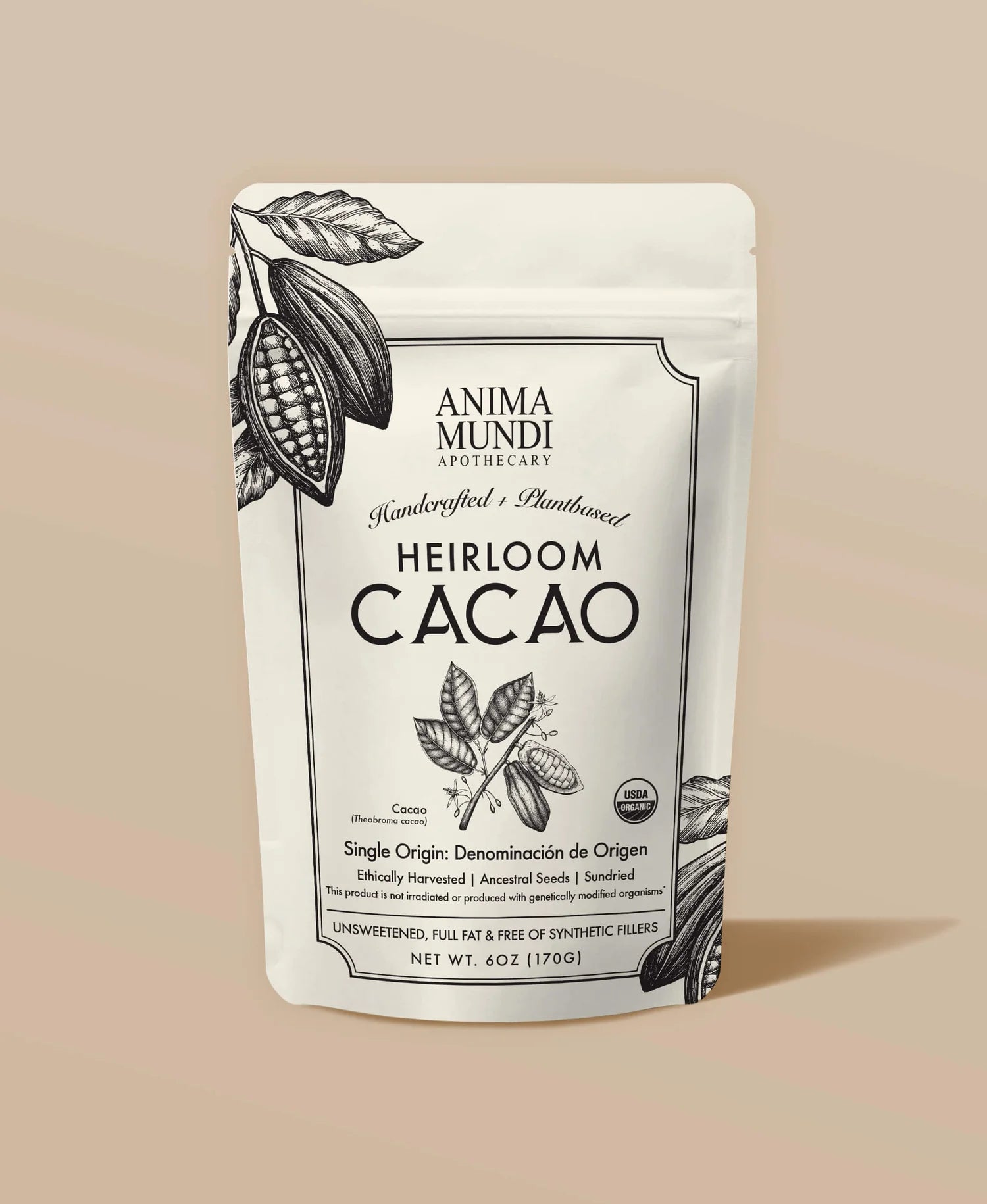 Anima Mundi Heirloom Cacao 170G