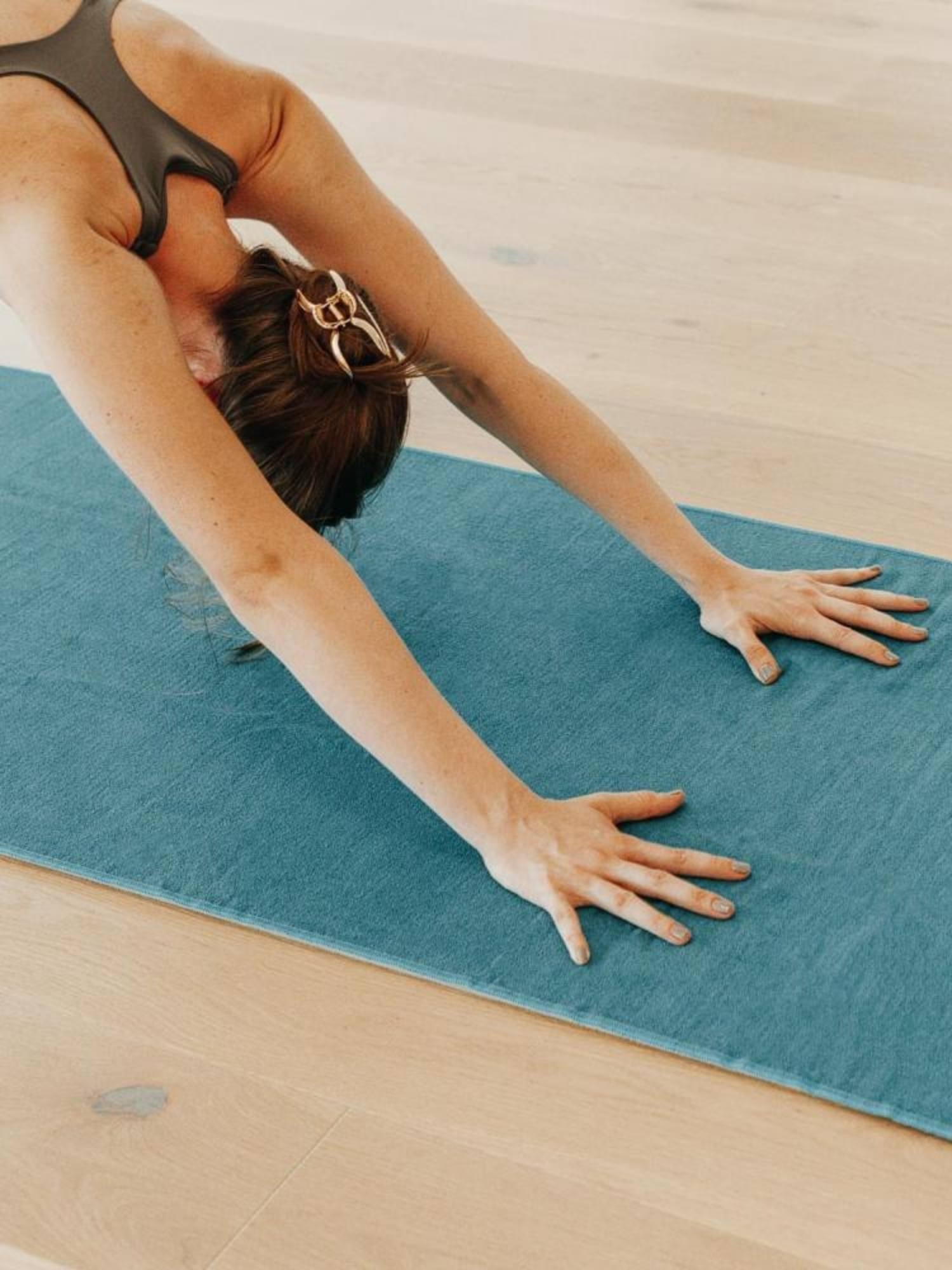 Hot Yoga Halkfri Mikrofiberhandduk Rose Tan Bodhi