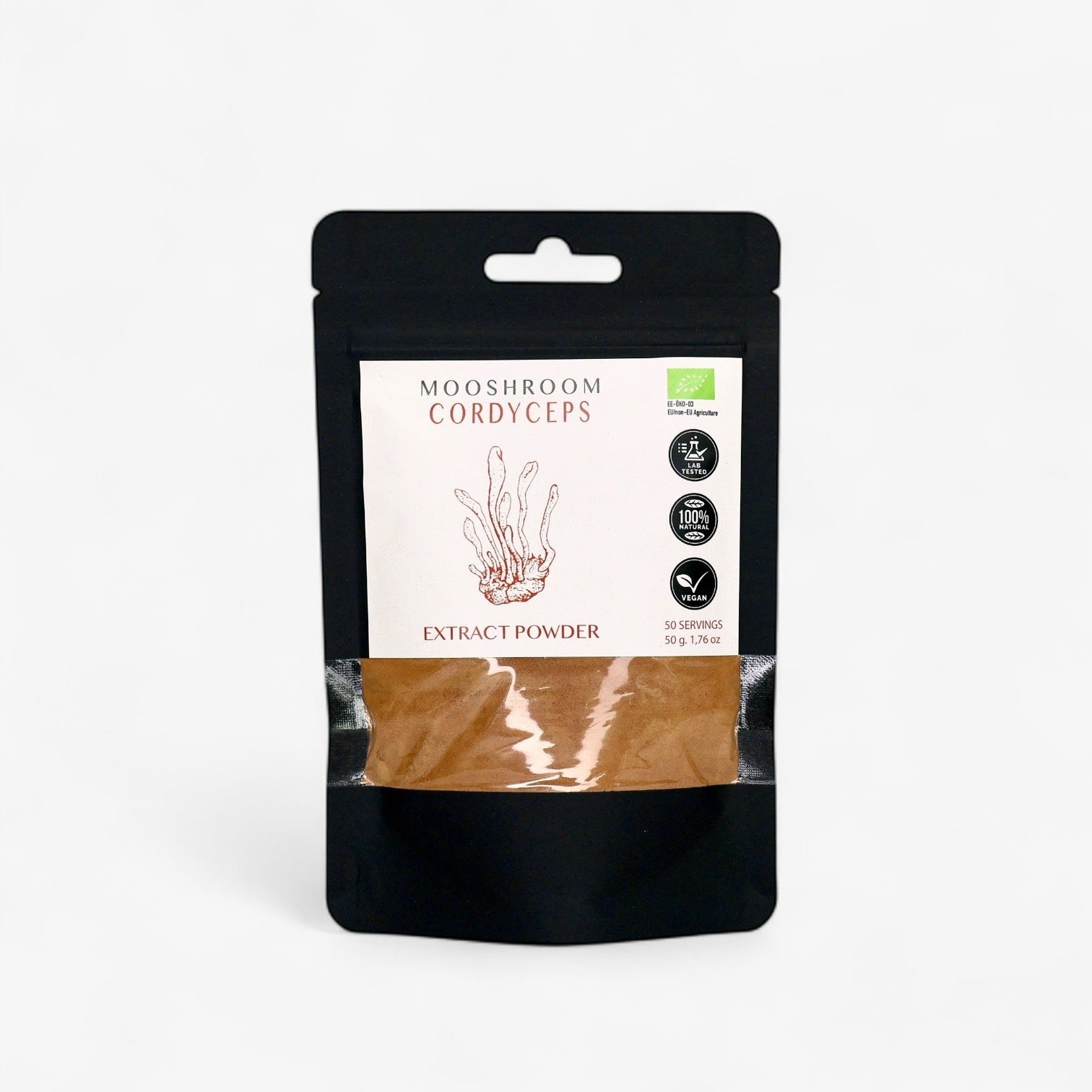 STAMINA Cordyceps Pulver Extrakt Mooshroom