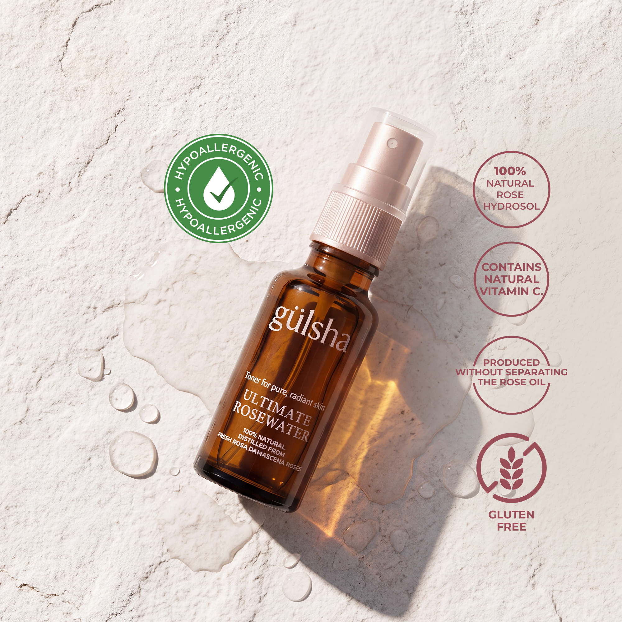 Gülsha Ultimate Rosewater 20 ml