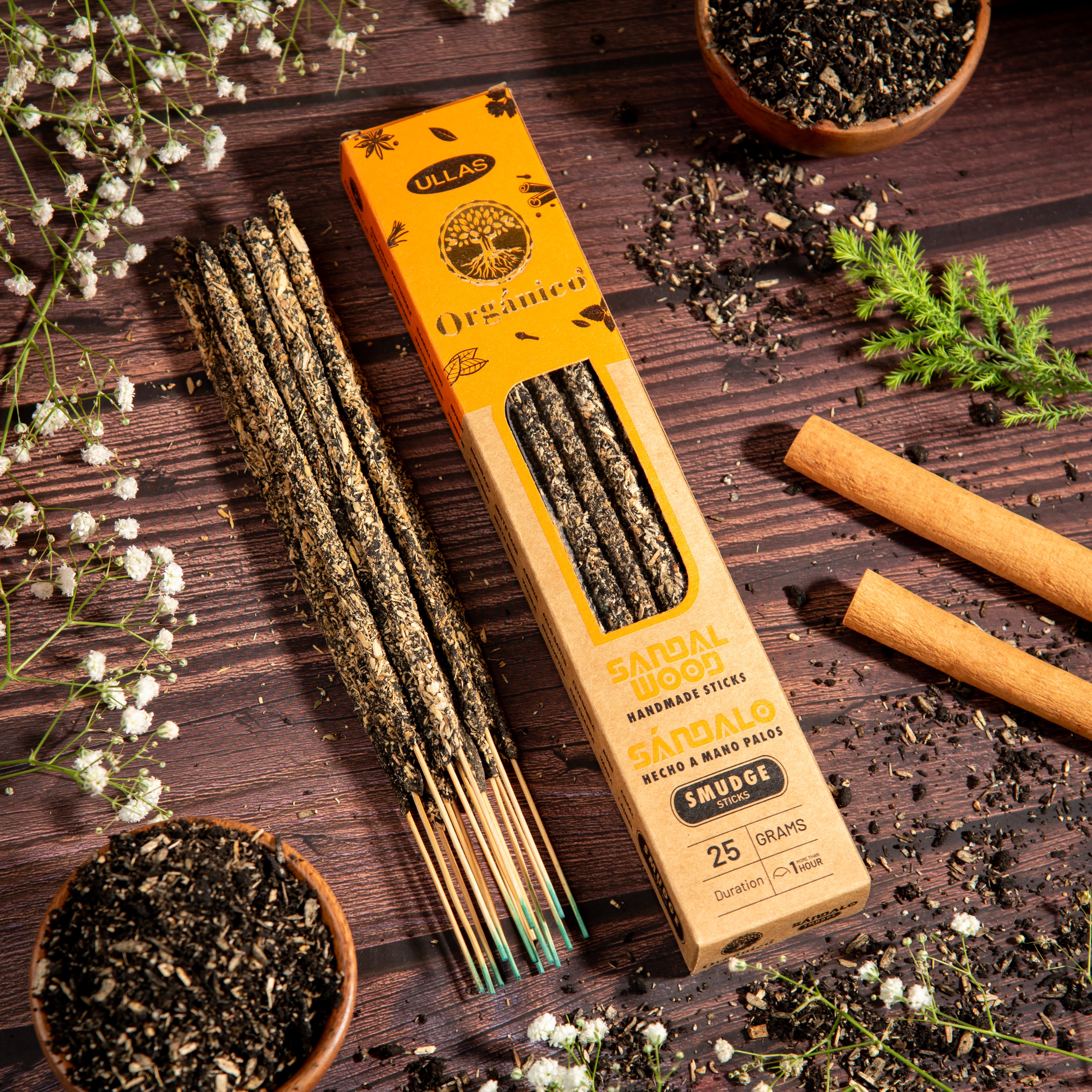 Sandalwood Incense Organico