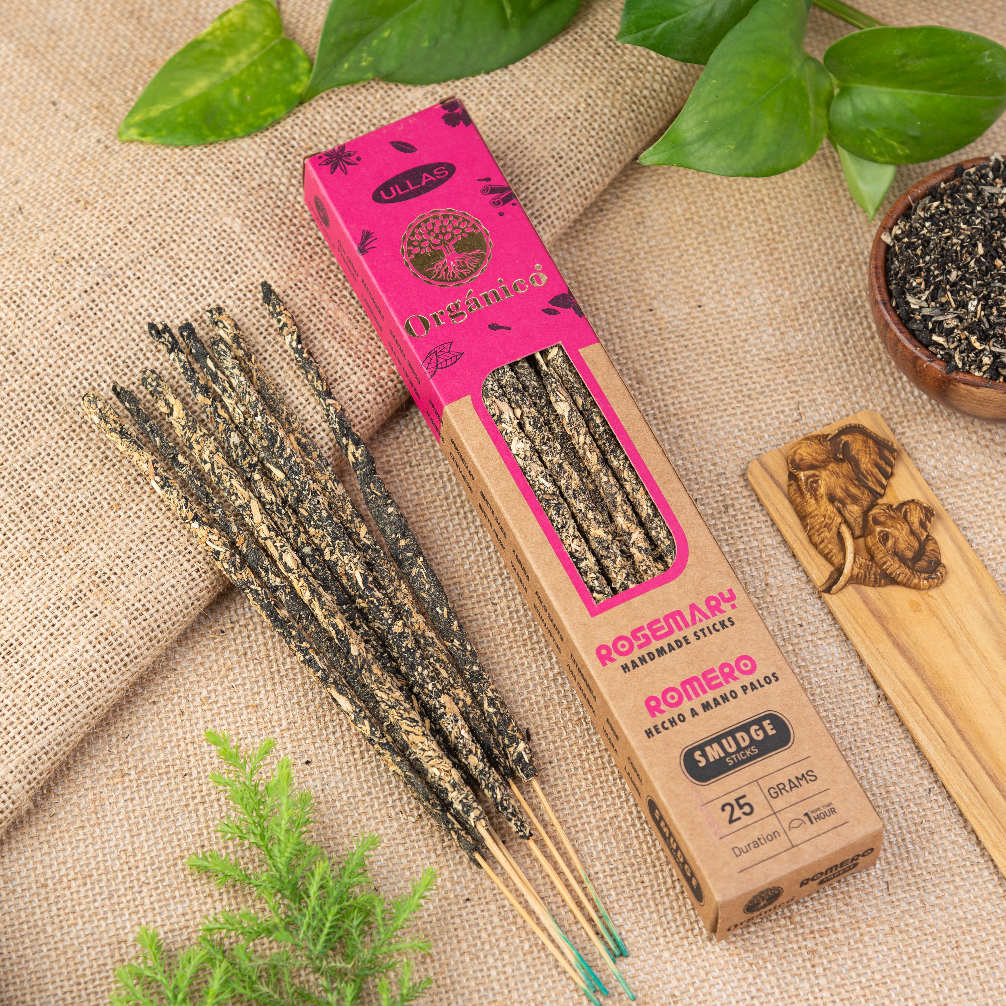 Rosemary Incense Organico