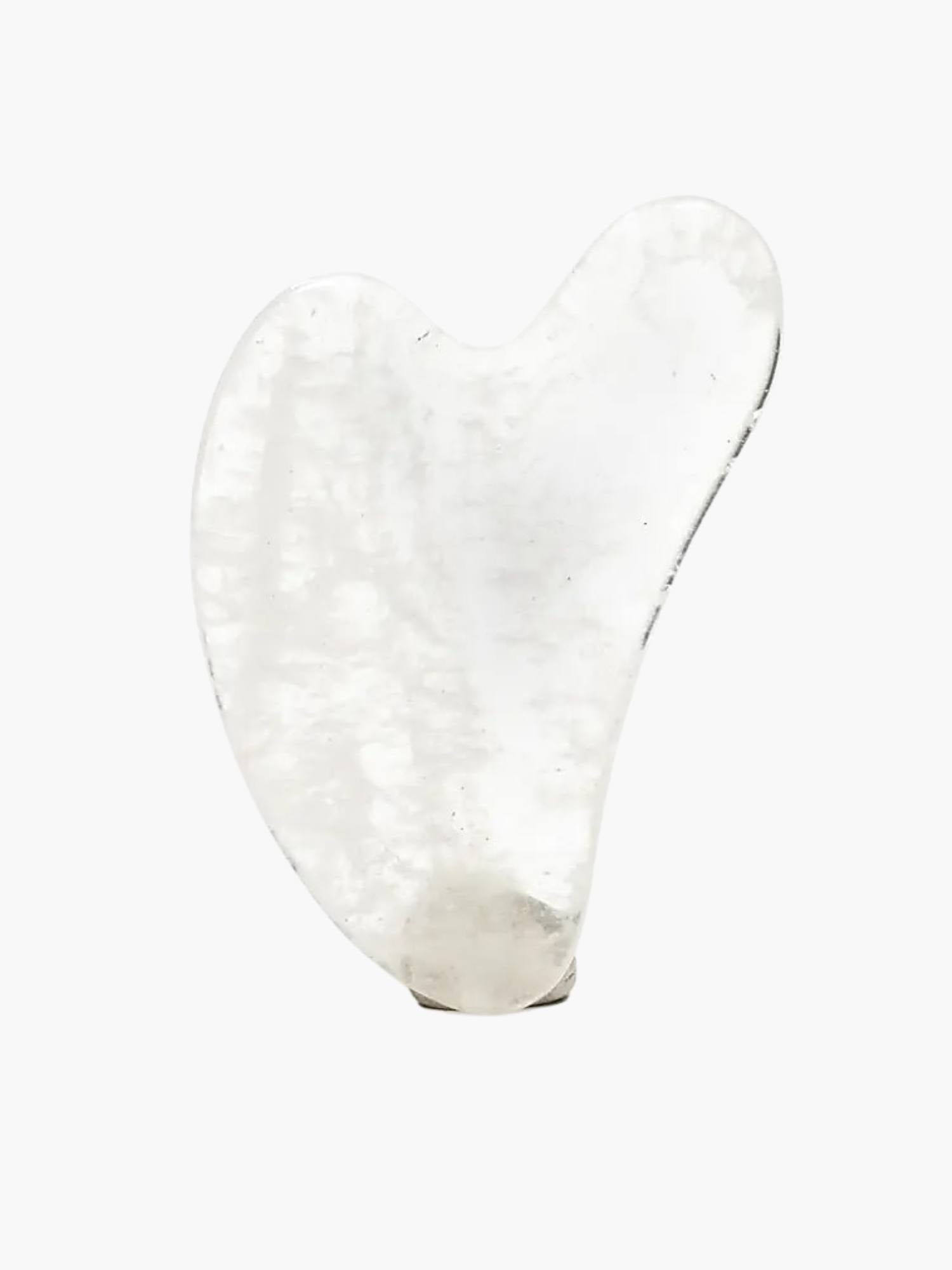 Bergkristall Gua Sha Massage Stone