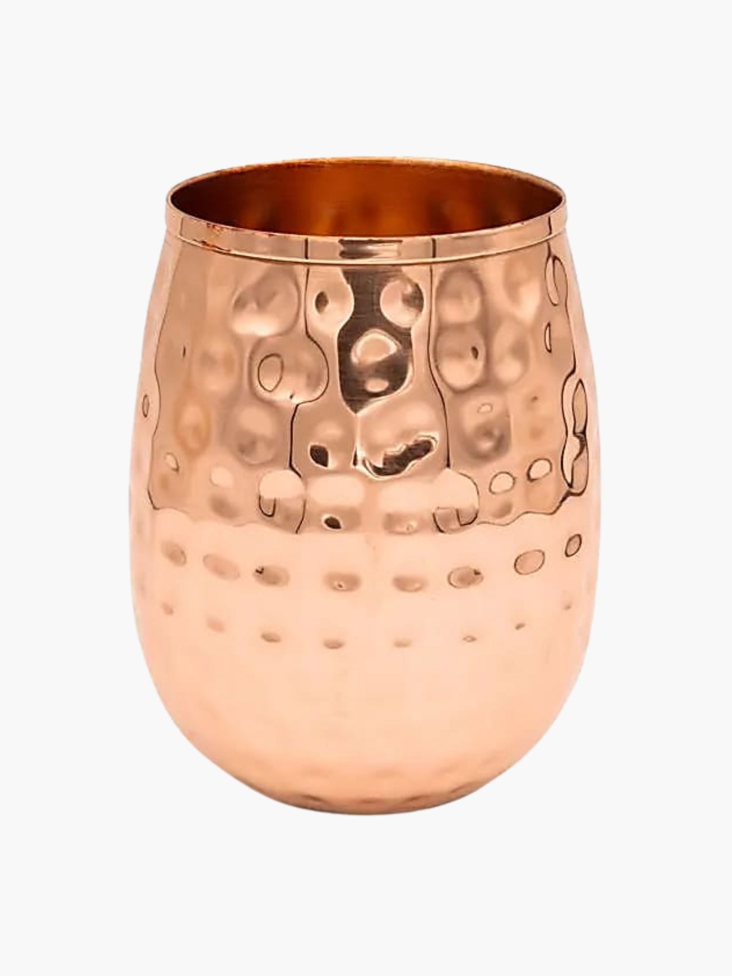 Kopparmugg hamrad 350ml