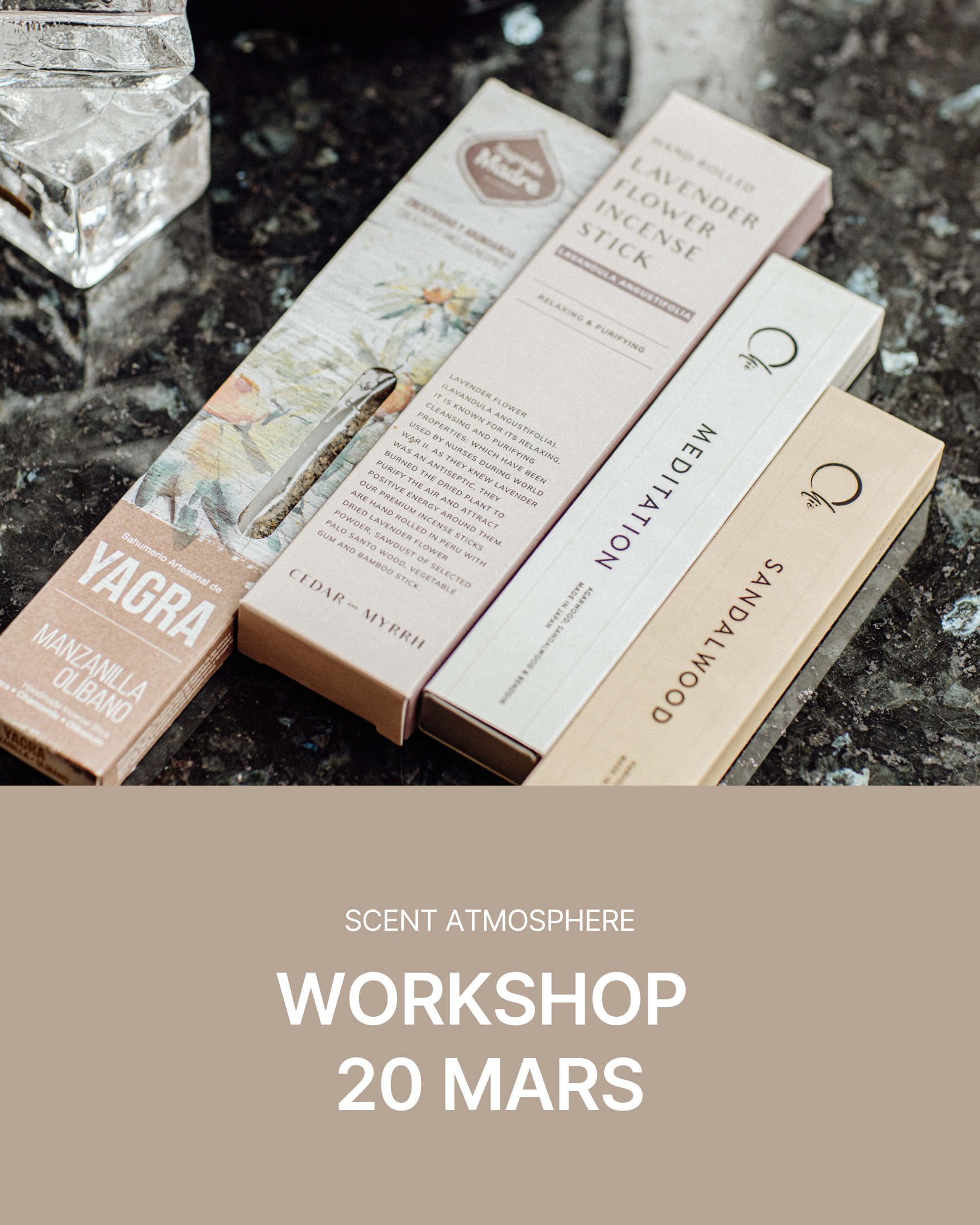 Scent Atmosphere Workshop 20 MARS 2025