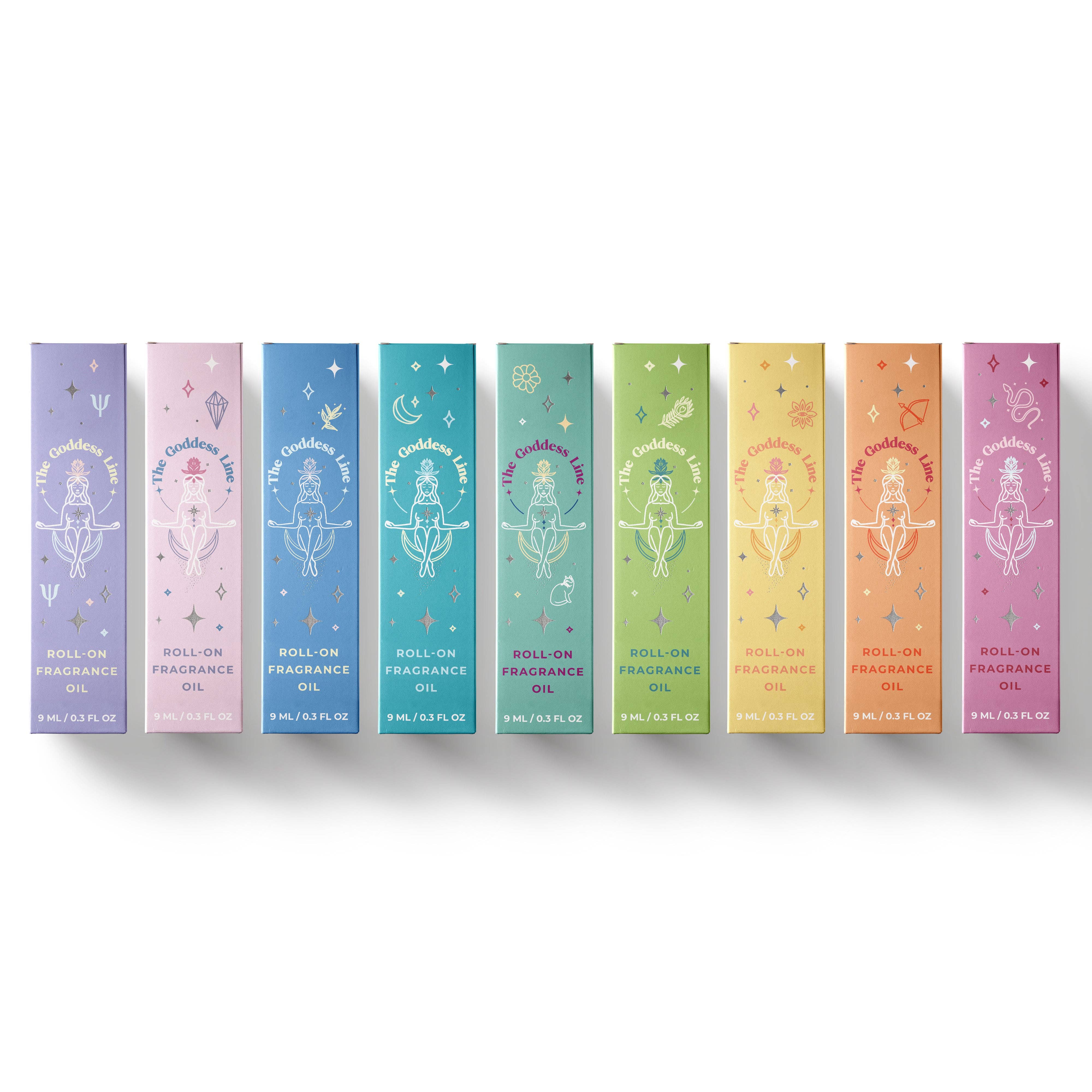 The Goddess Line – Fragrance Oil Complete Gift Set