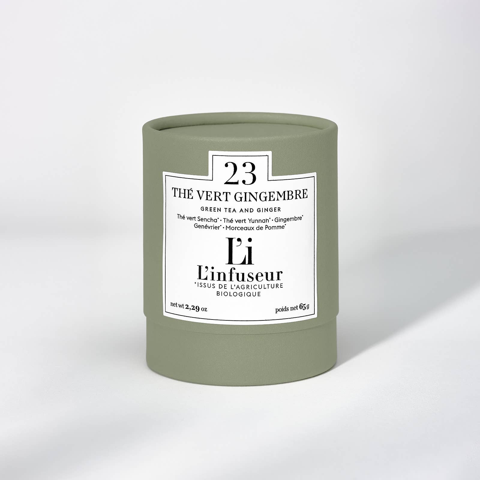 L'Infuseur Thé Vert Gingembre No. 23 - Lösvikt