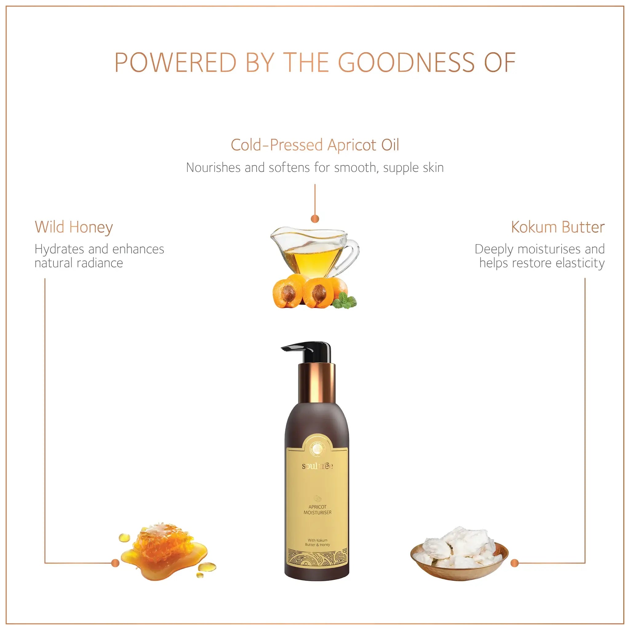 SoulTree Hydrating Apricot Body Lotion 200 ml