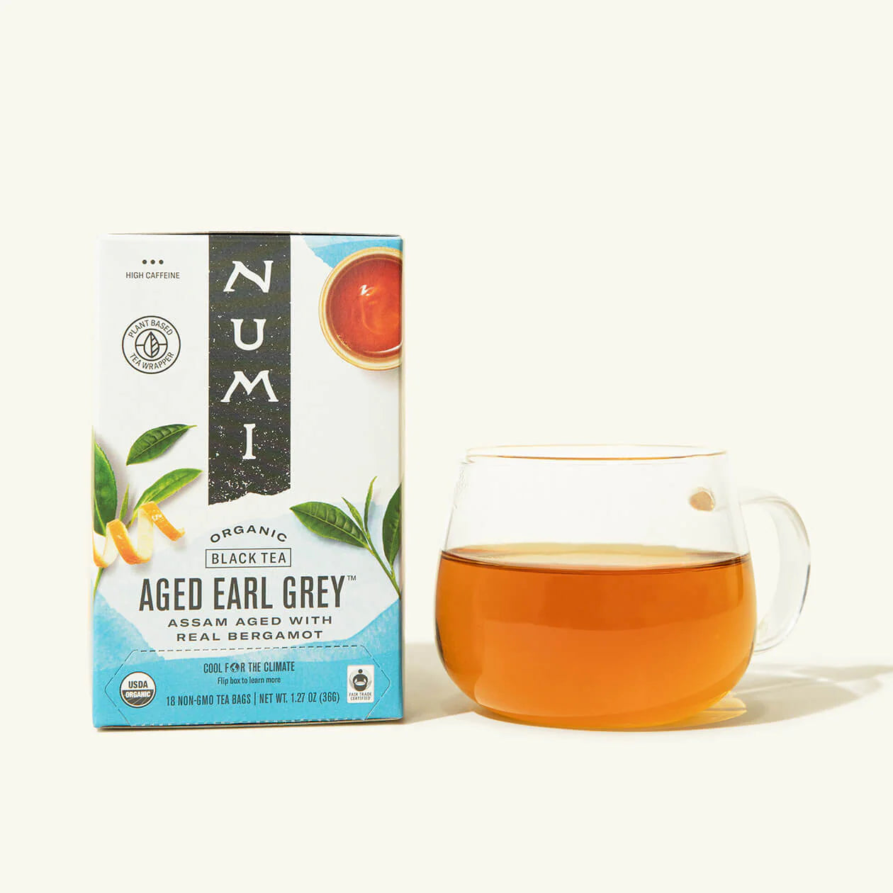 Aged Earl Gray Organic Herbal Tea Numi