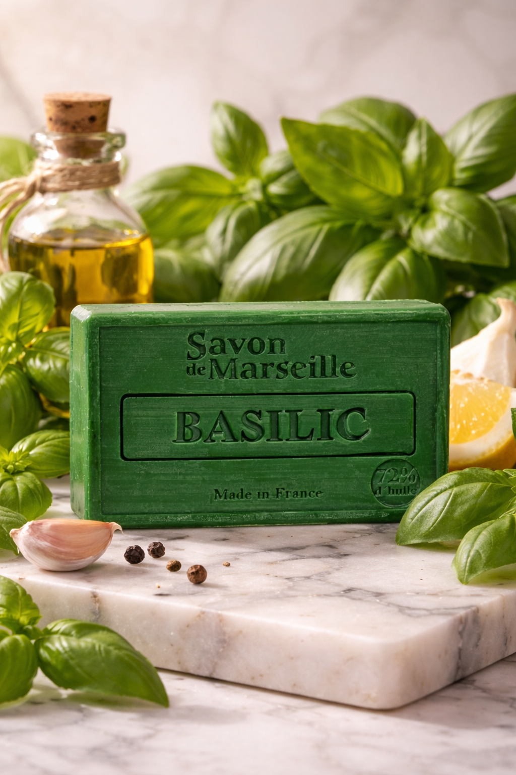 Savon de Marseille Basil