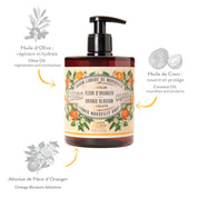 Liquid Marseille Soap Orange Blossom 500 ml