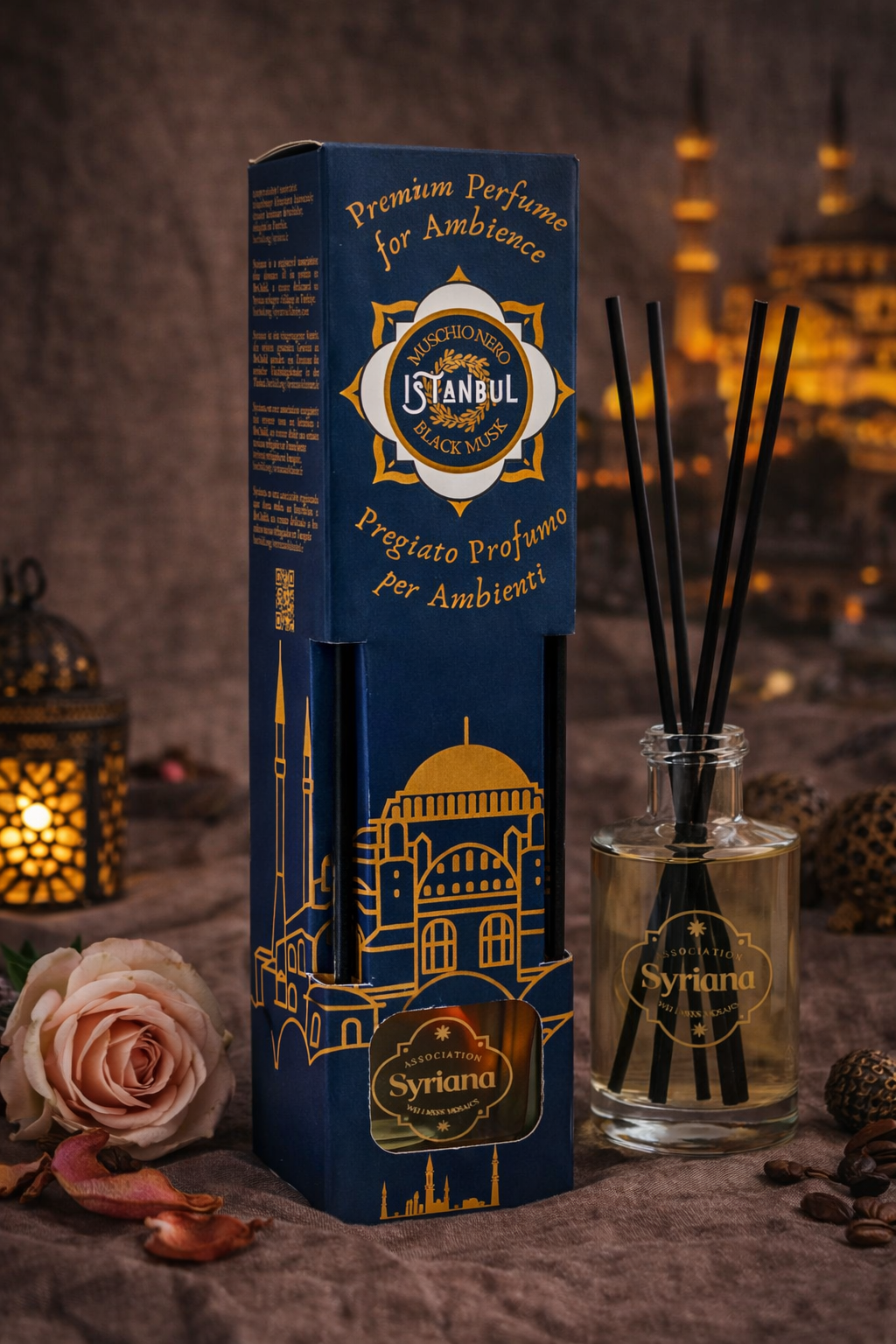 Syriana Black Musk Doftstickor