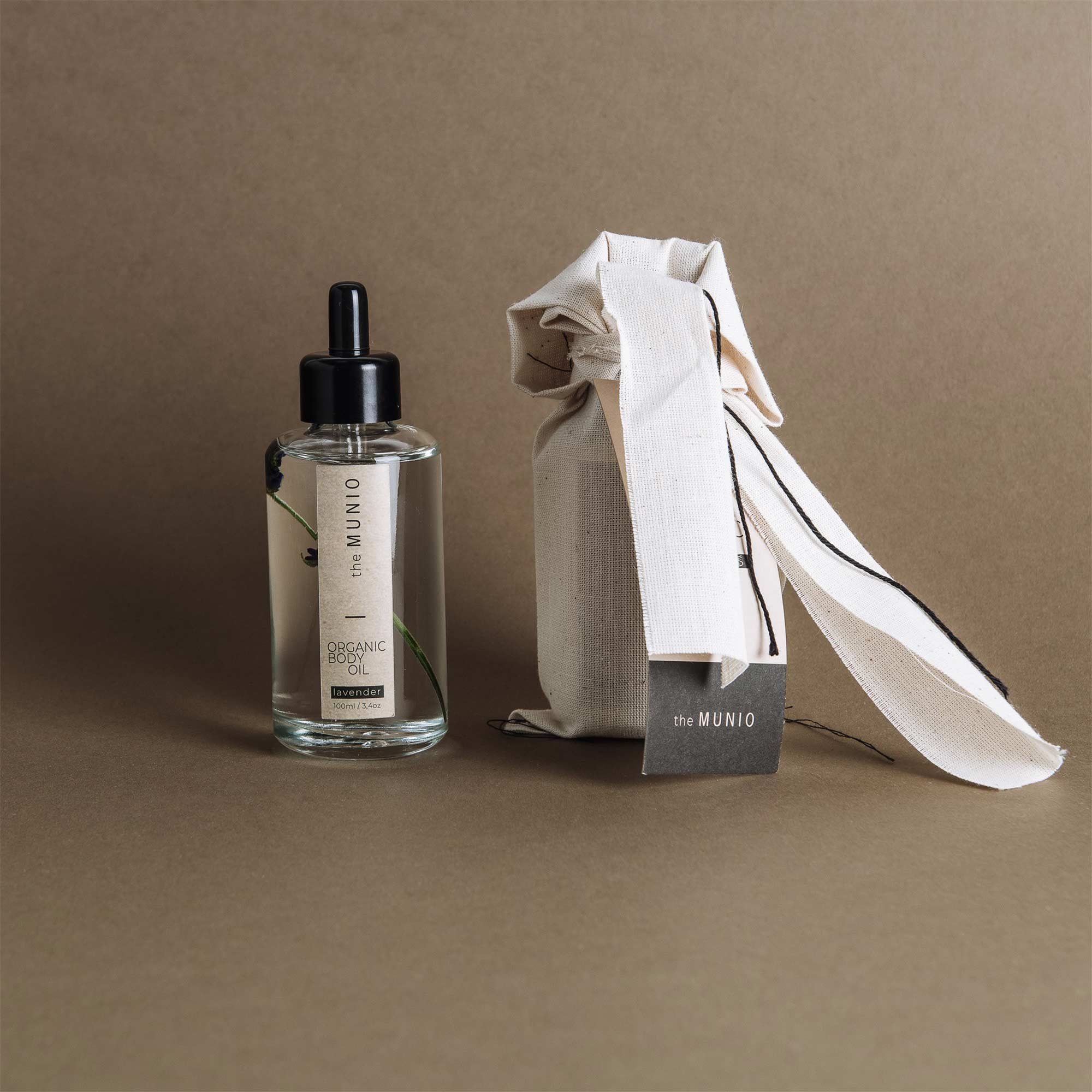 The Munio Lavender Ekologisk Kroppsolja 100 ml