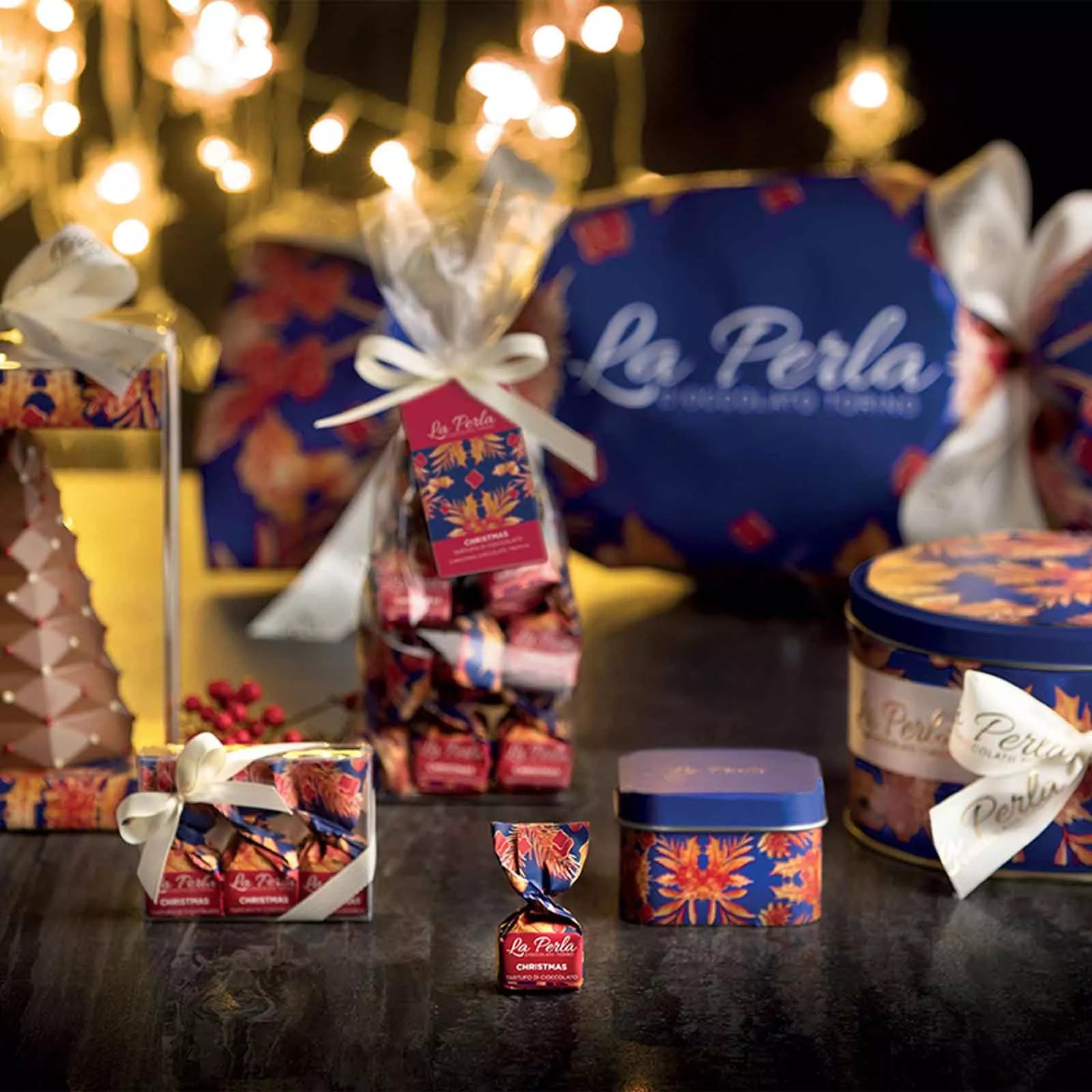 La Perla Mjölkchokladtryffel - Christmas edition
