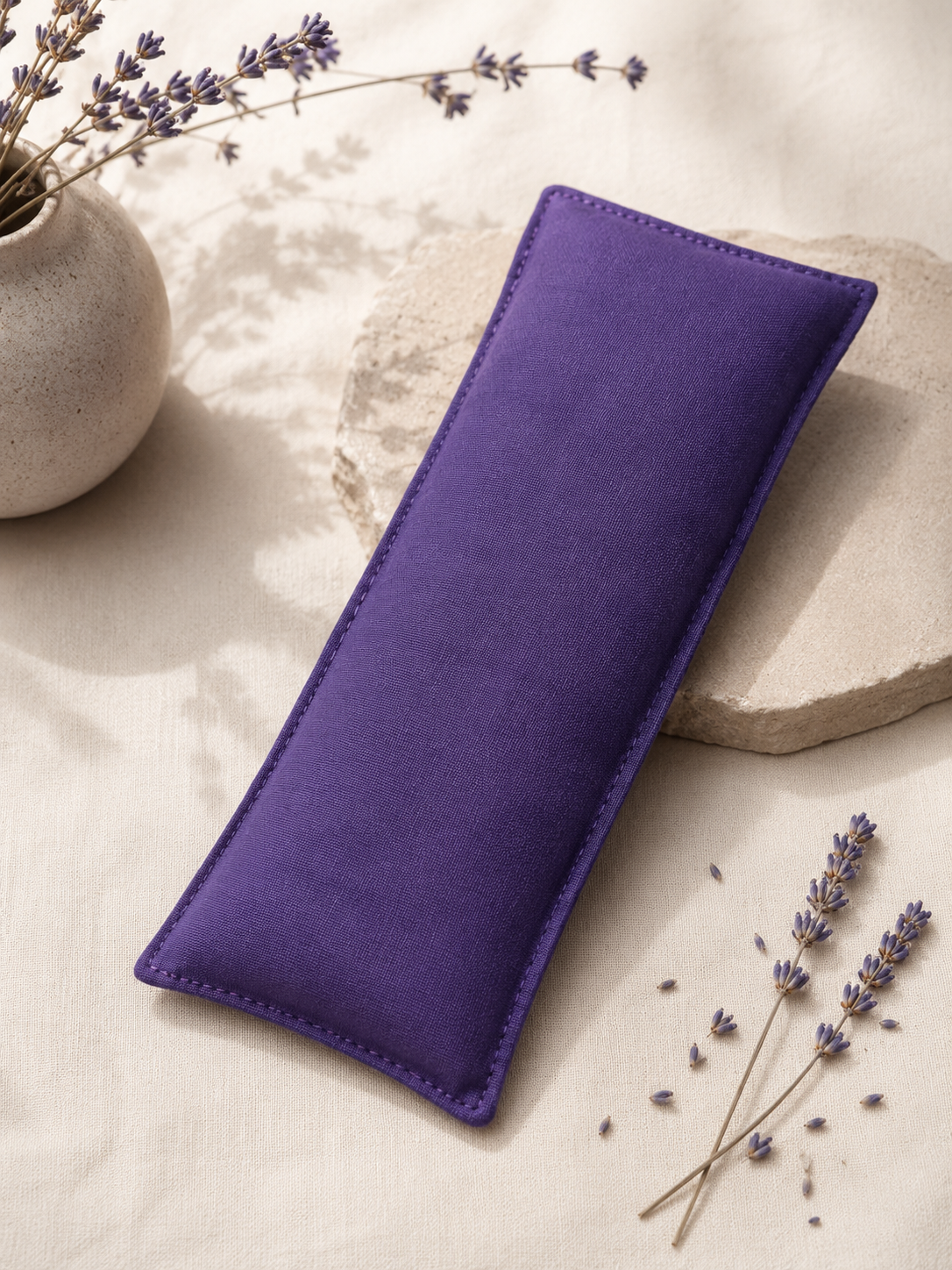 Lavender Eye Pillow Dark Purple