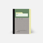 Papier Tigre Rutat Anteckningsblock A5 Admin