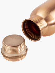 Koppar vattenflaska Flower of Life med skruvlock 800ml