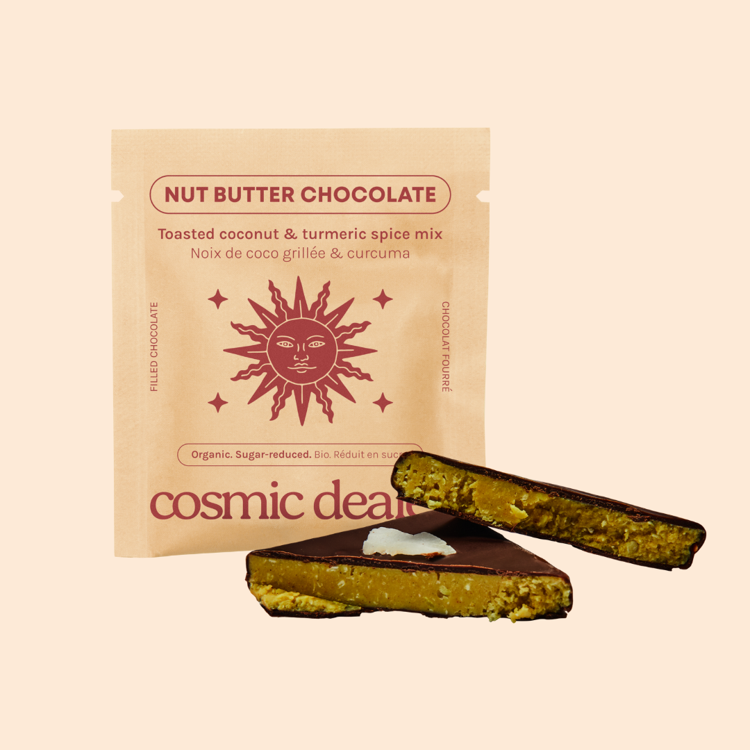 Toasted Coconut & Turmeric Nut Butter Chocolate 20g