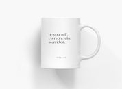 Keramikmugg Be Yourself