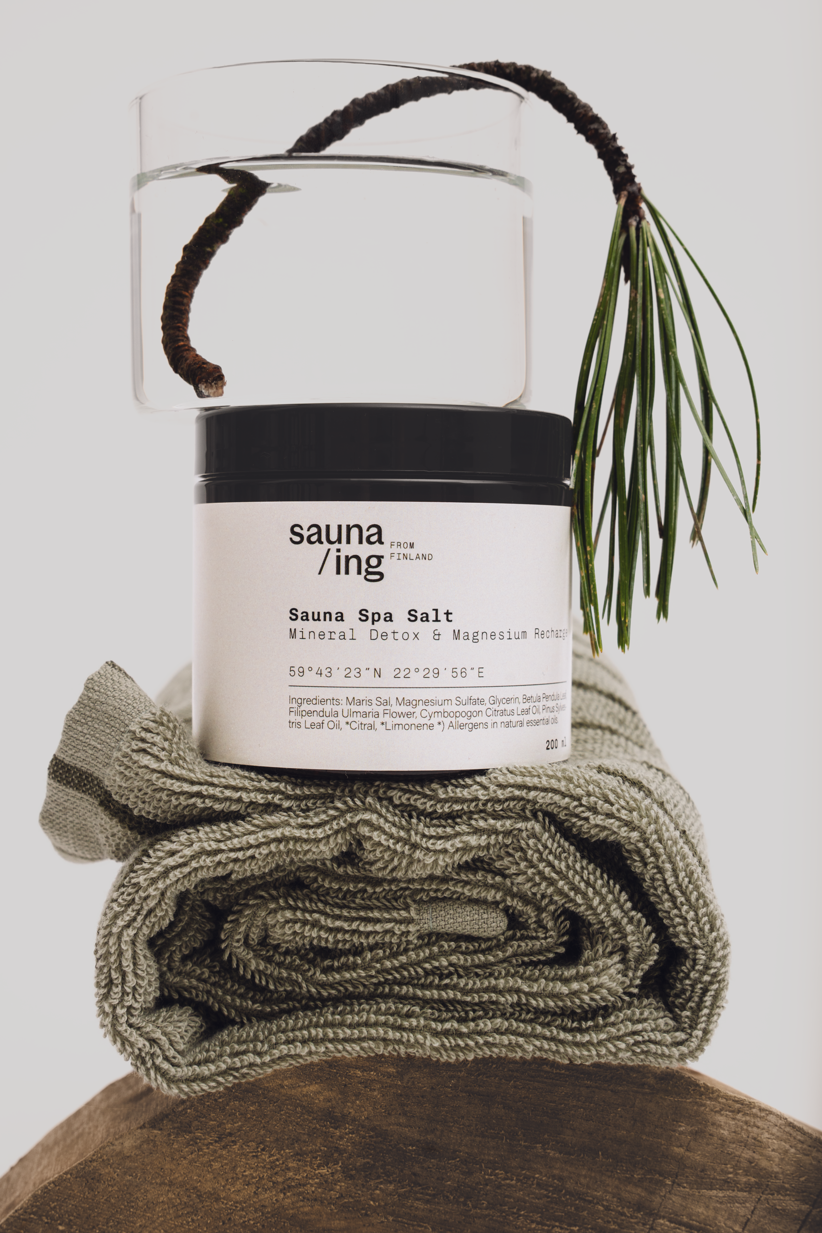 Sauna/ing Bastusalt Sauna Spa Salt 200ml