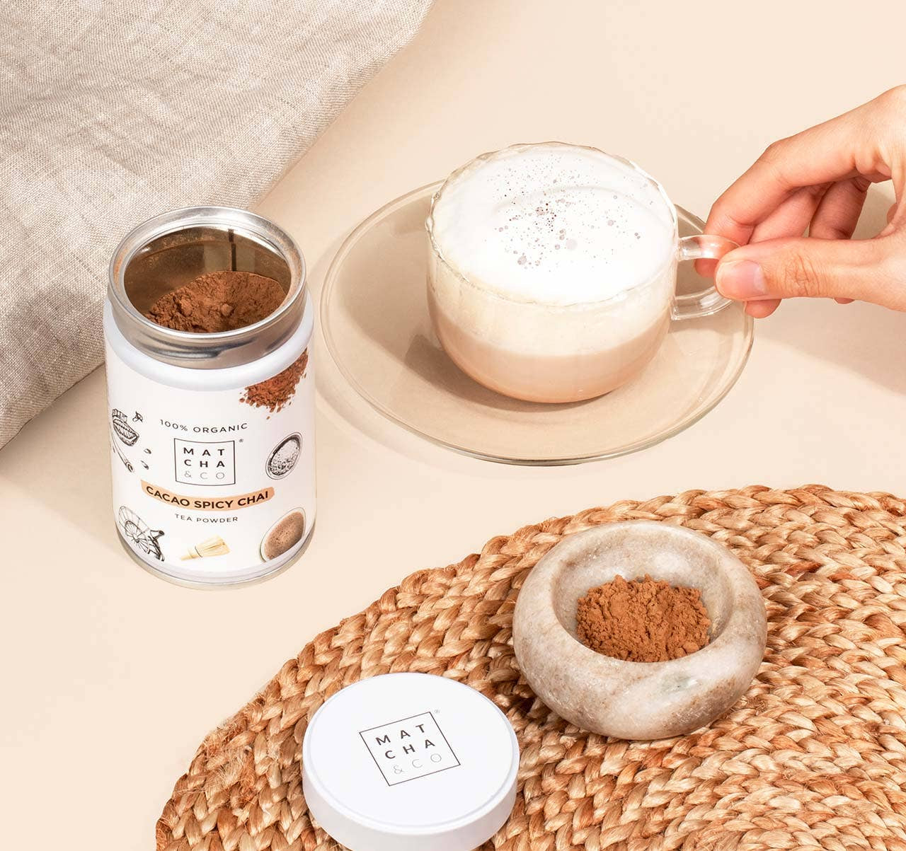 Matcha & Co Cacao Spicy Chai 100 g