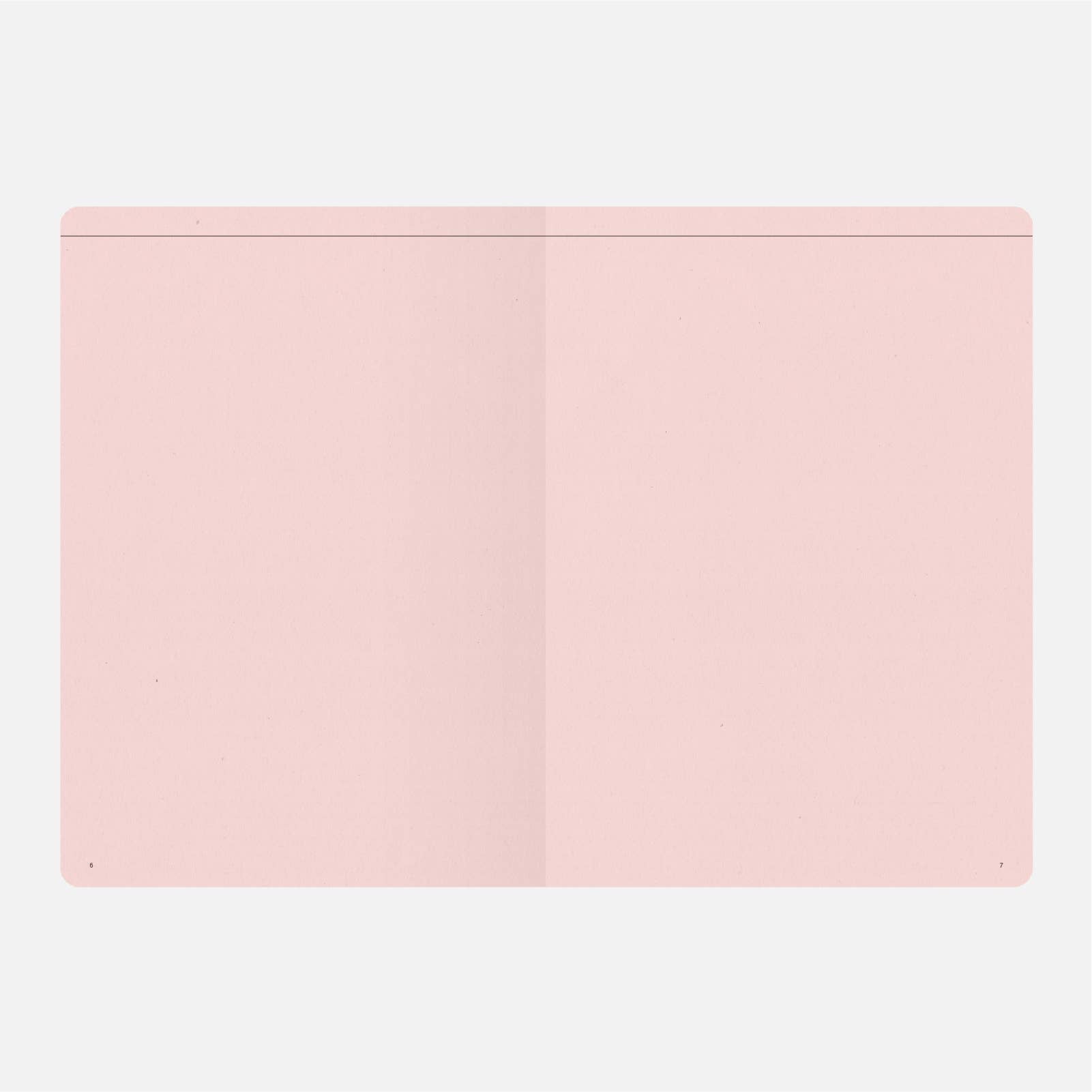 Papier Tigre Anteckningsbok A5 Admin Plain Pink