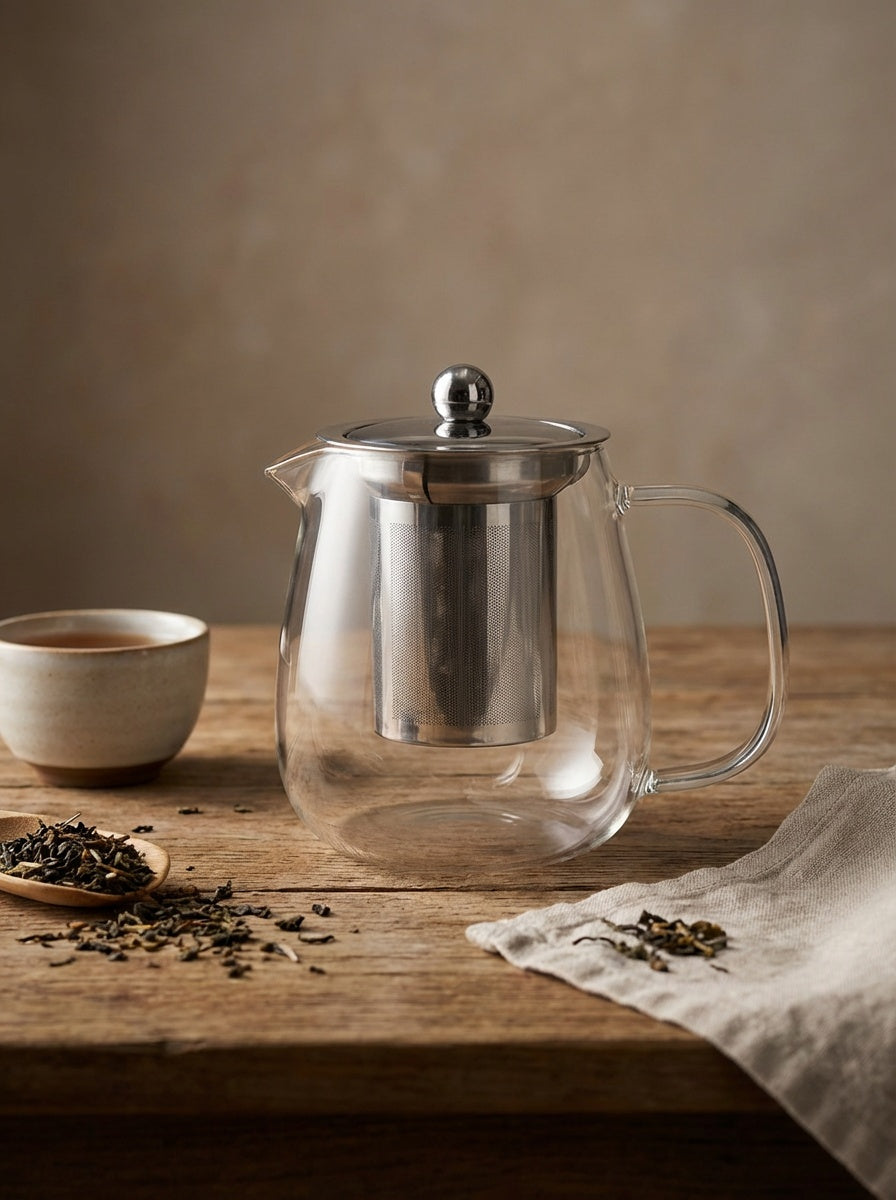 Glastekanna med Infuser 550 ml