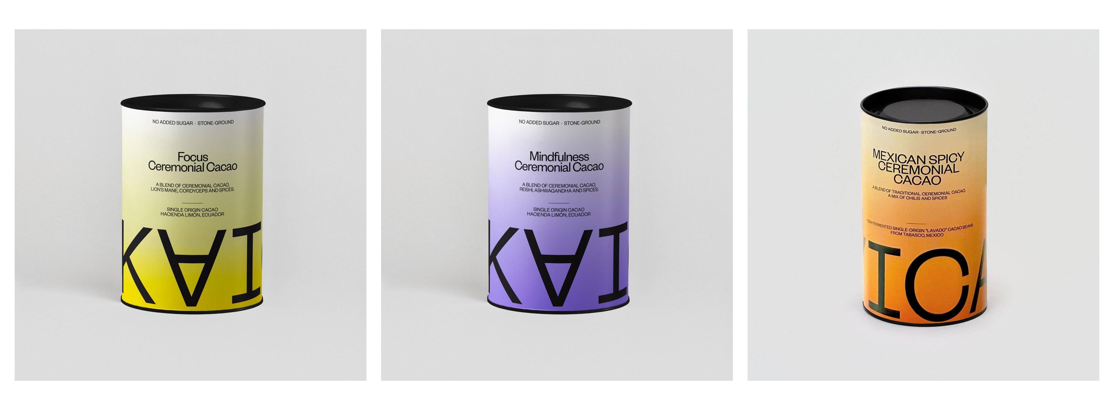 3 Ceremonial Cacao Ritual Blend Collection