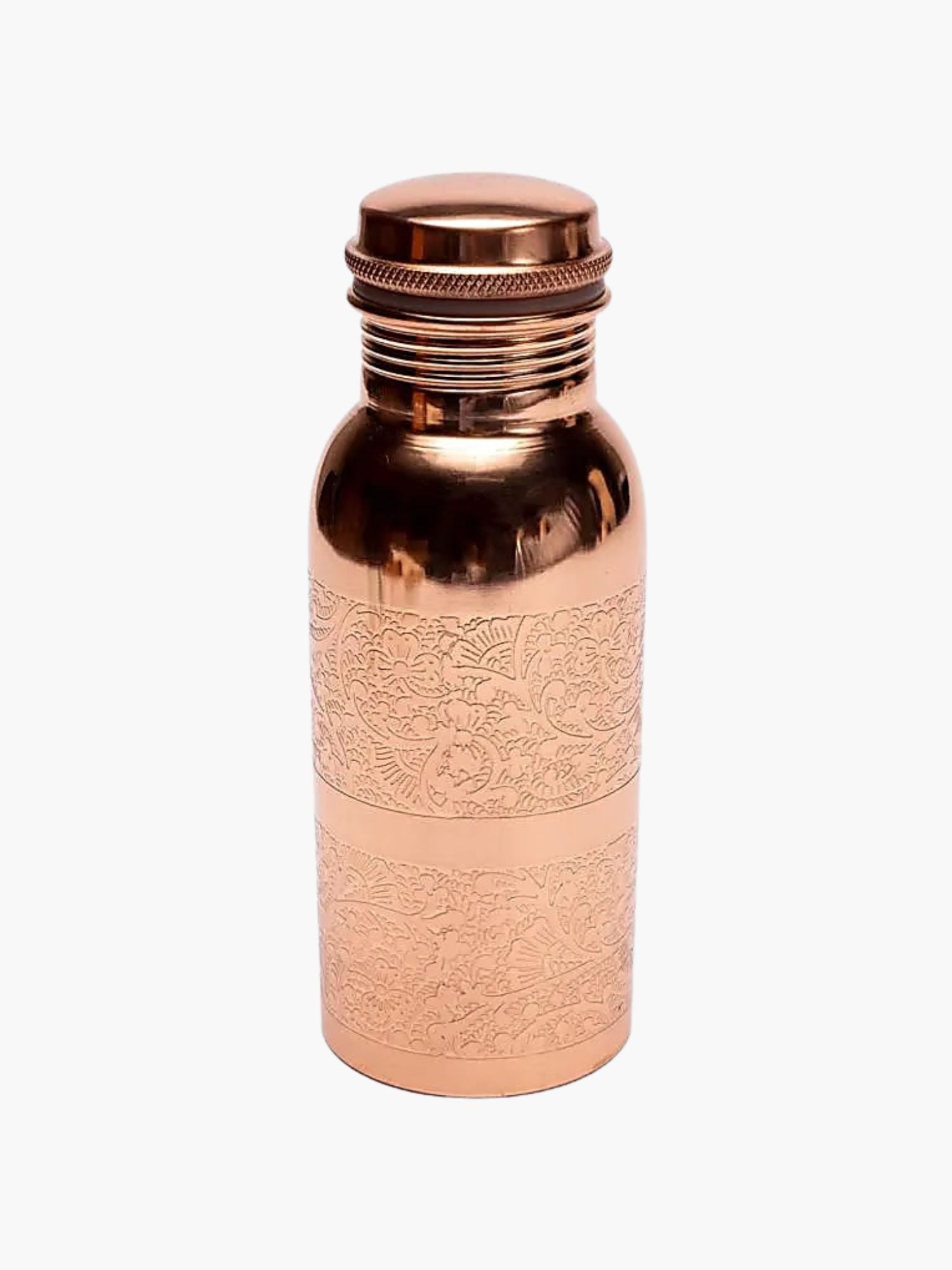 Kopparflaska Ornament 500ml Ayurveda