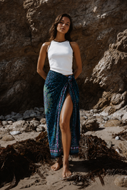 Mandala Peacock Sarong